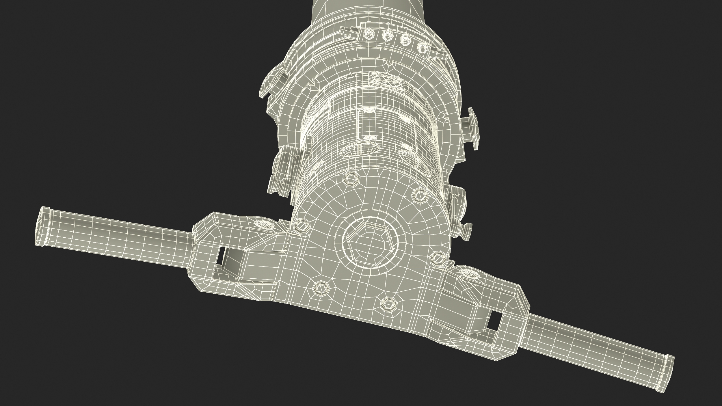 3D model Retro Submarine Periscope