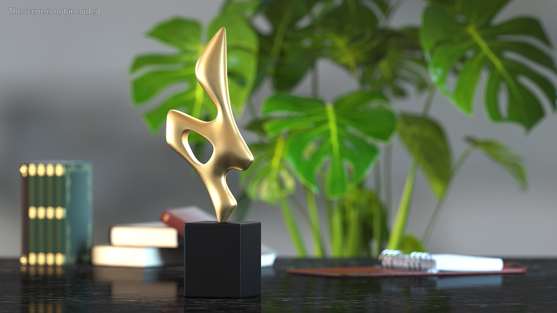 3D model Home Decor Sculpture Gold