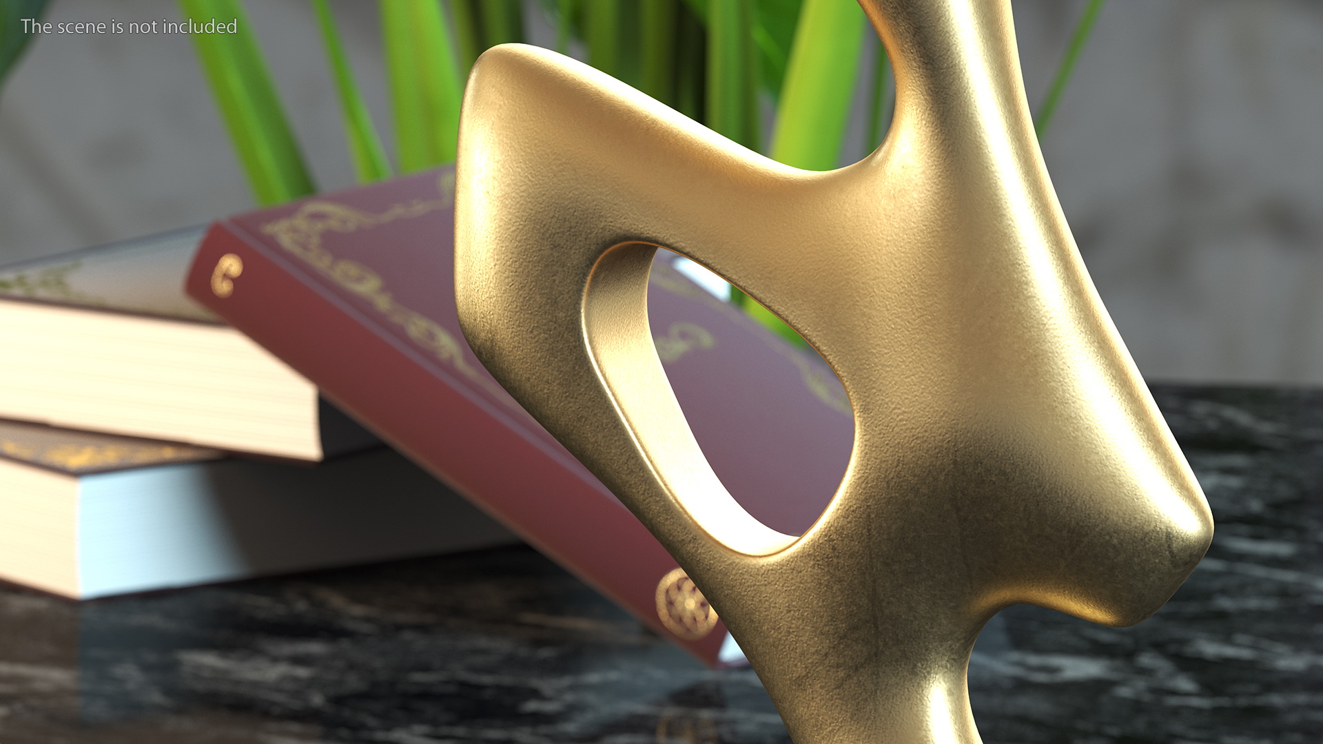 3D model Home Decor Sculpture Gold
