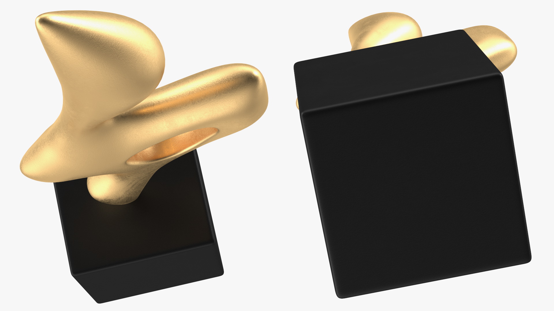 3D model Home Decor Sculpture Gold