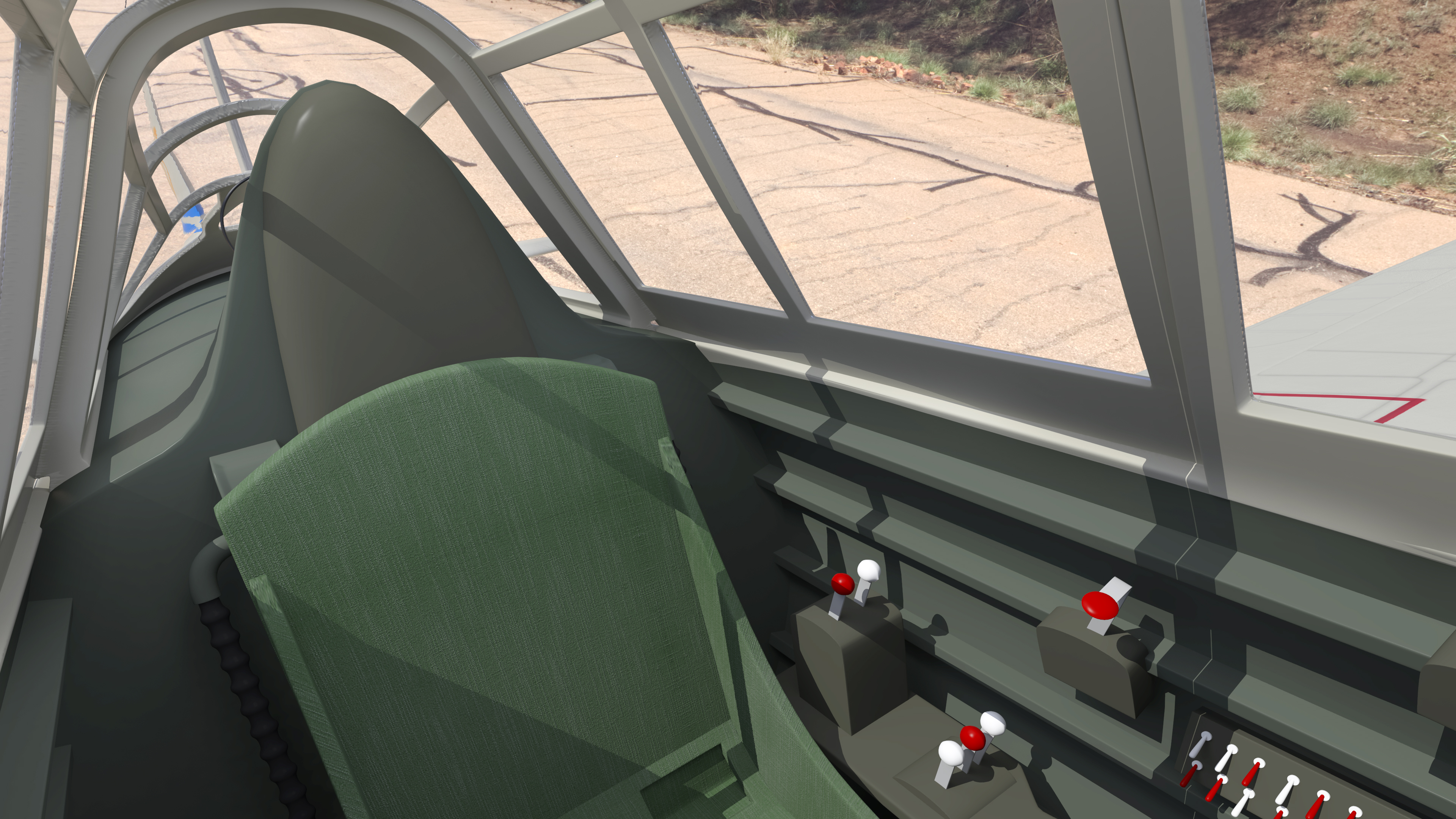 3D Mitsubishi A6M Zero Zeke Rigged