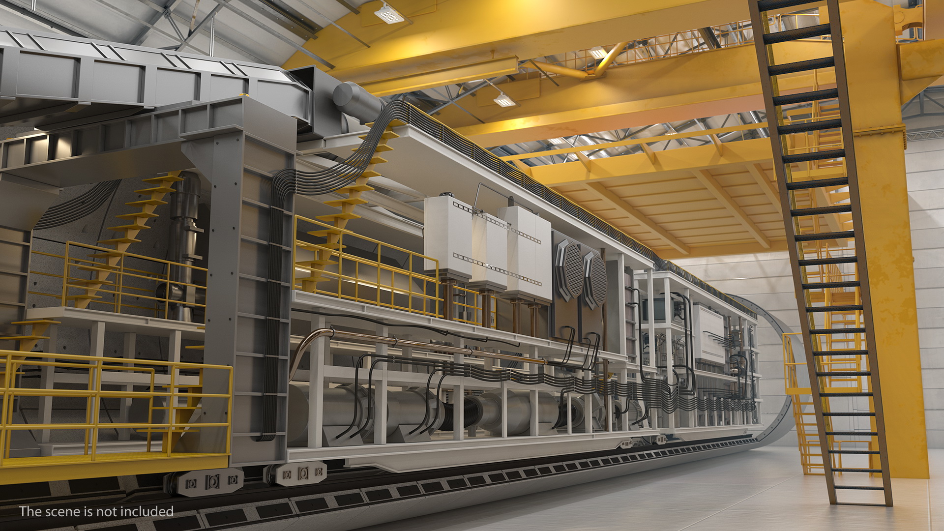 3D Nora Tunnel Boring Machine