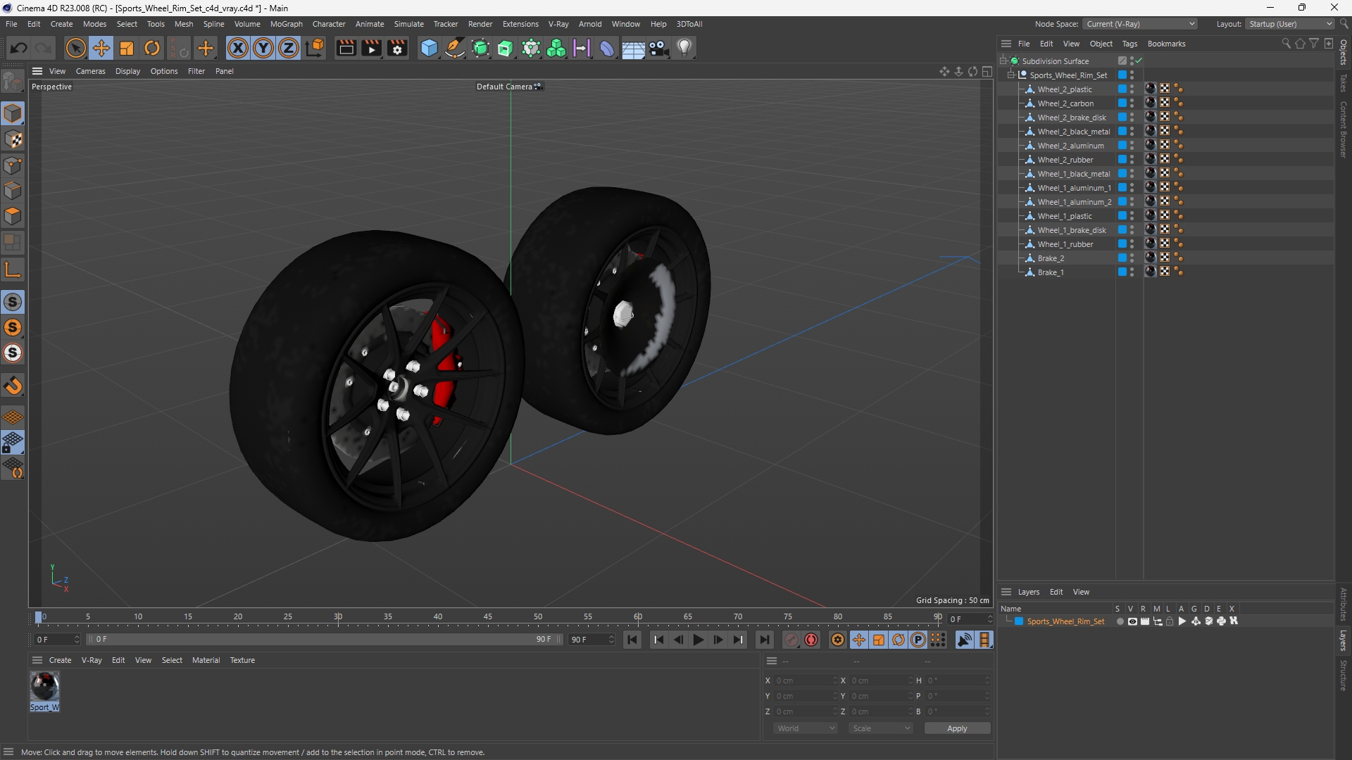 Sports Wheel Rim Set - view 12