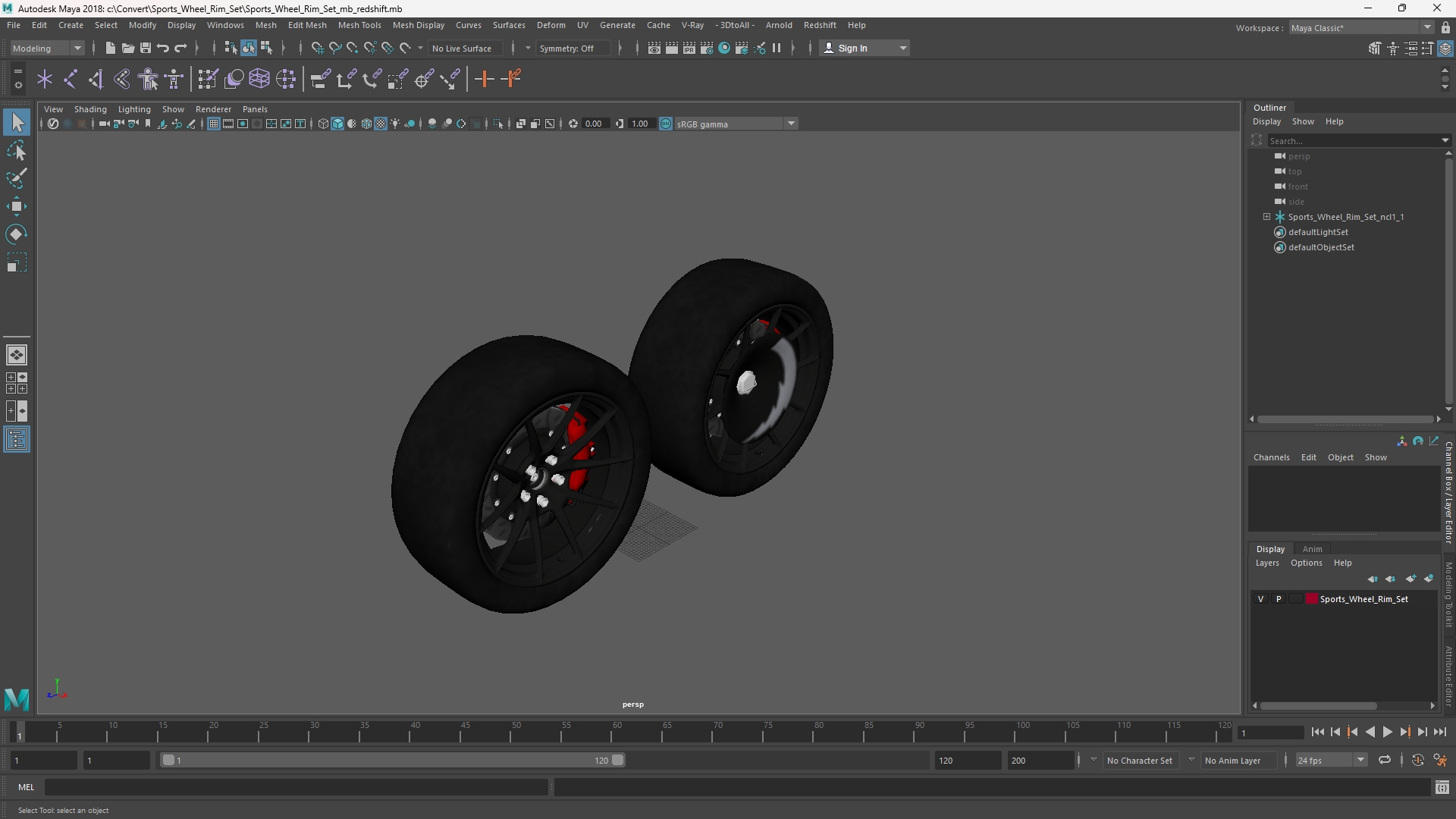 Sports Wheel Rim Set - view 11