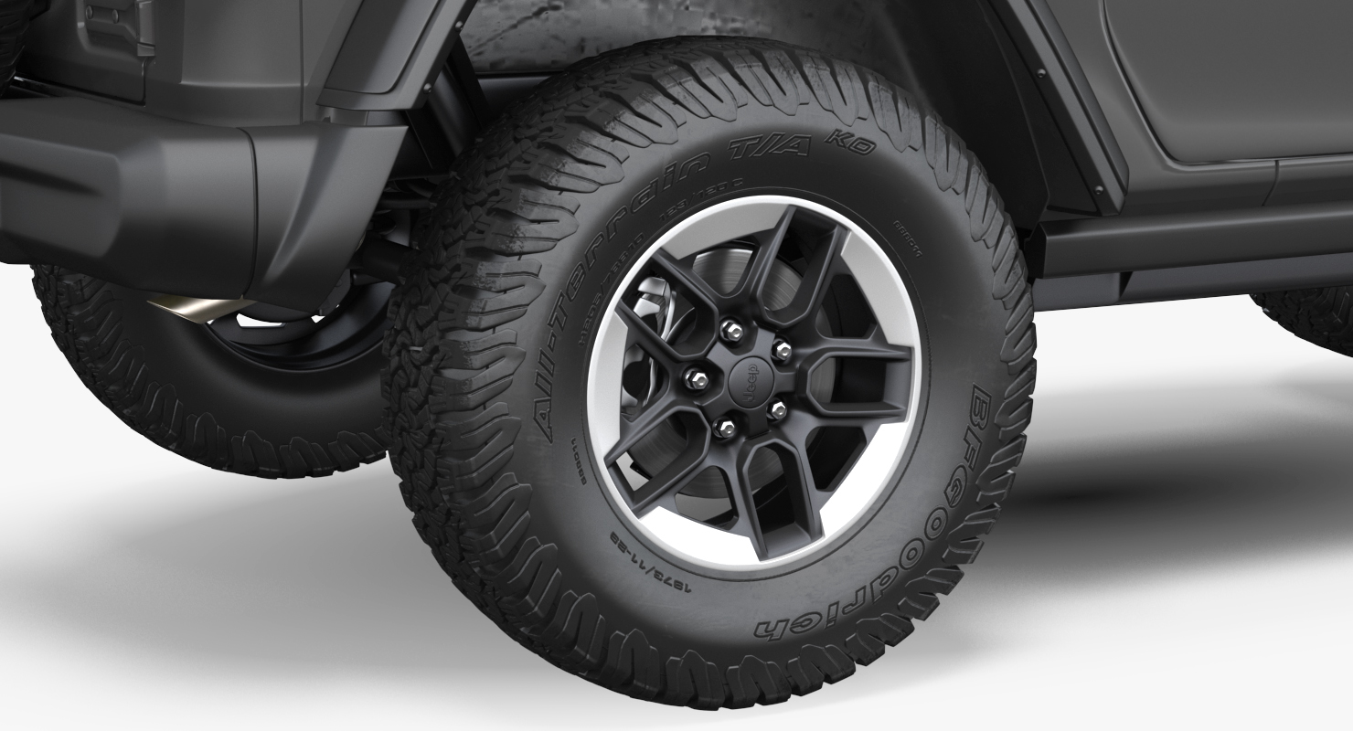 3D Jeep Wrangler Rubicon