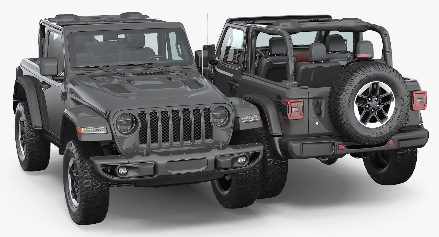 3D Jeep Wrangler Rubicon