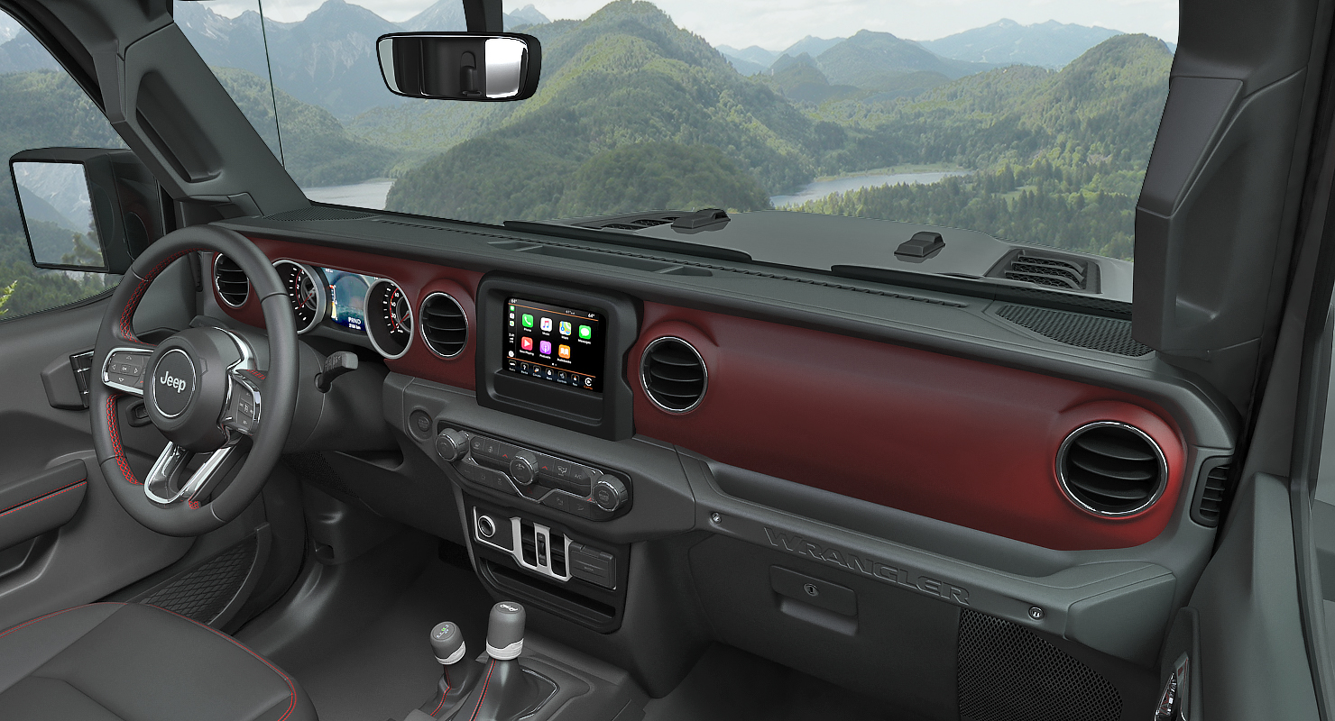 3D Jeep Wrangler Rubicon