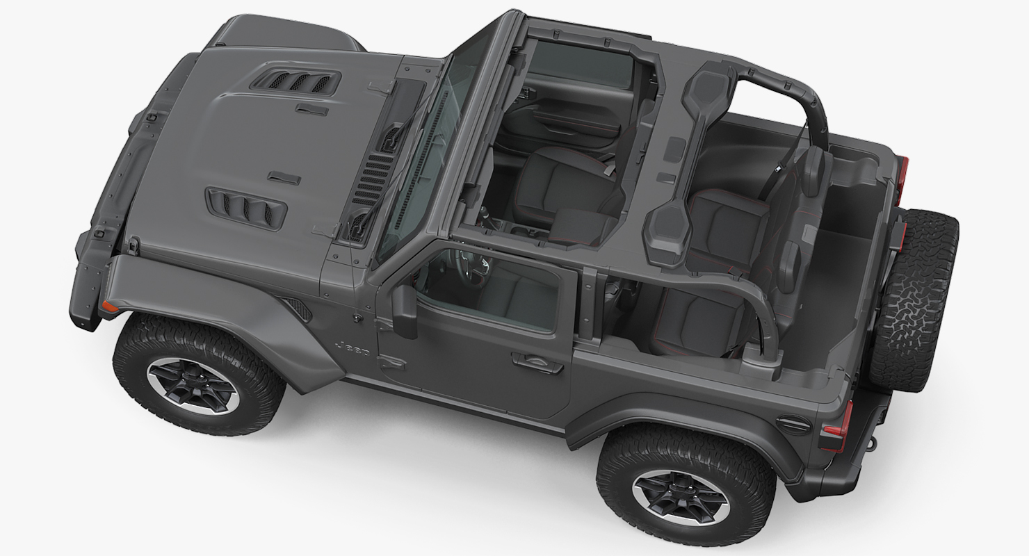 3D Jeep Wrangler Rubicon