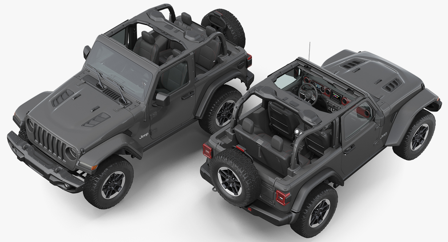 3D Jeep Wrangler Rubicon