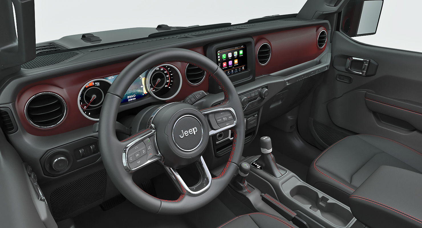 3D Jeep Wrangler Rubicon