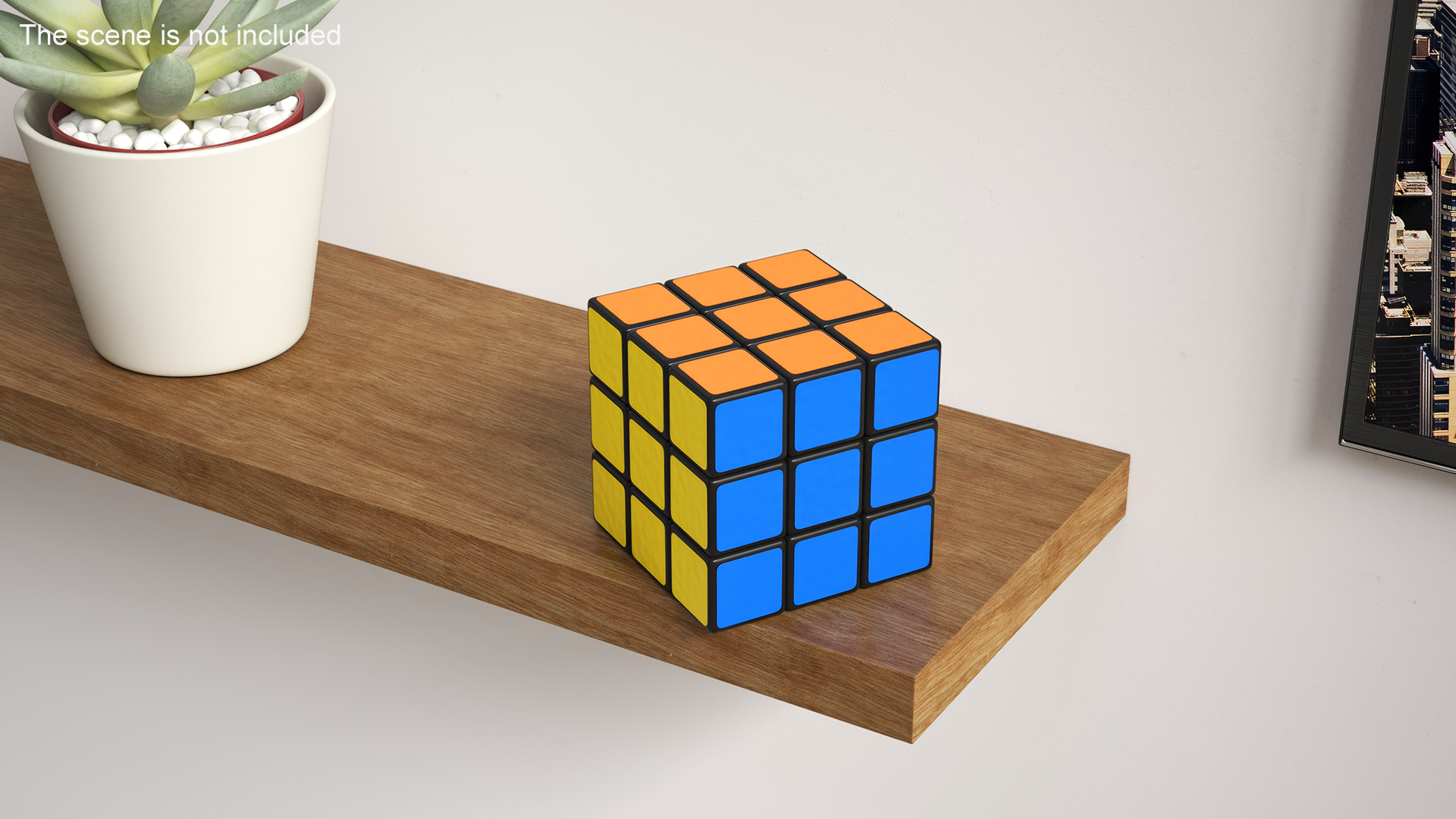 3D Rubiks Cube Puzzle model