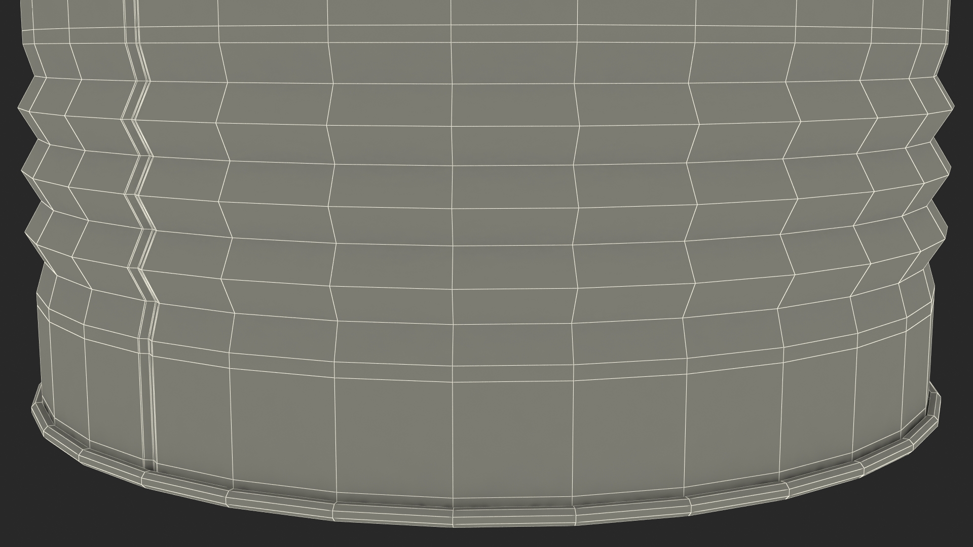 Steel Drum Barrel Upcycled Chair 3D
