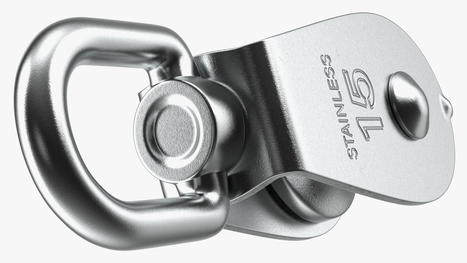 3D M15 Single Pulley Block model