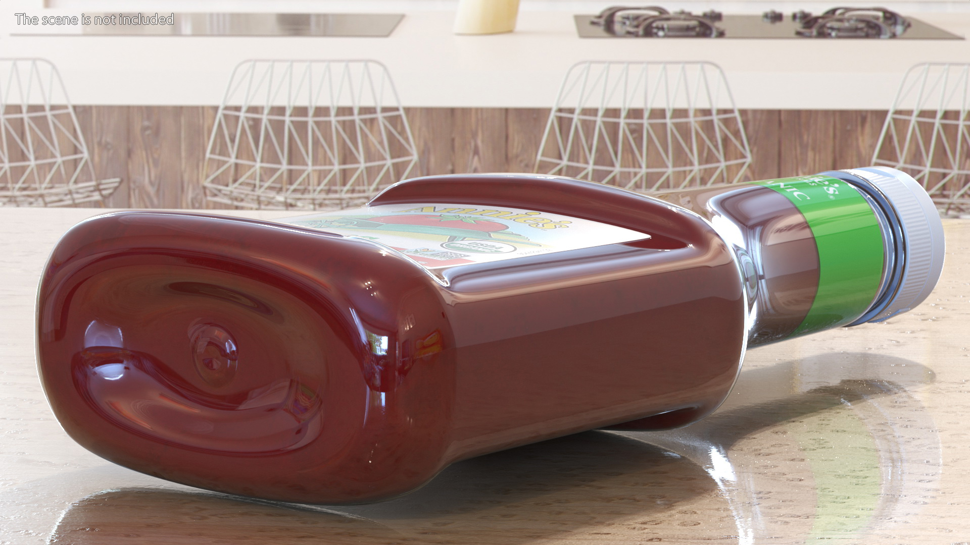 Annies Organic Ketchup Bottle 3D model