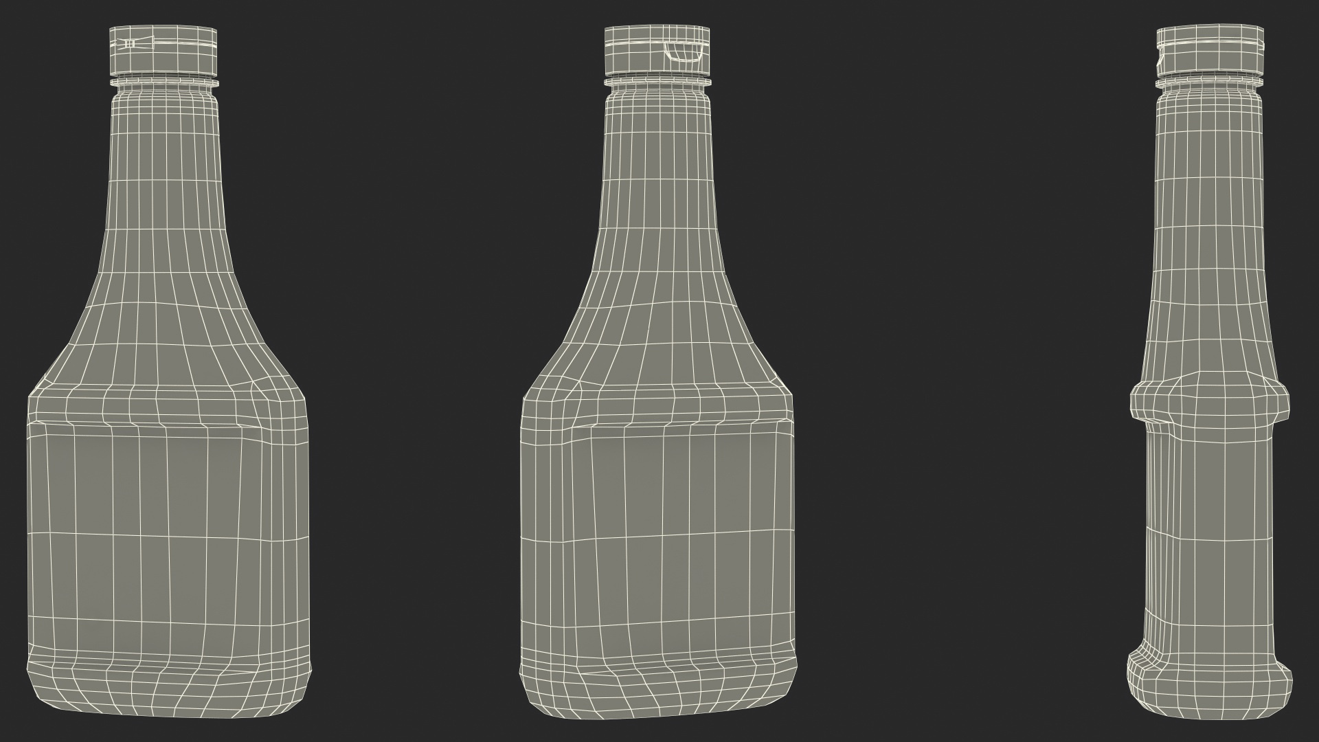 Annies Organic Ketchup Bottle 3D model
