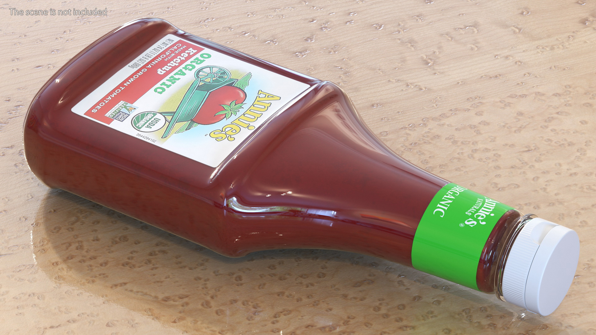 Annies Organic Ketchup Bottle 3D model