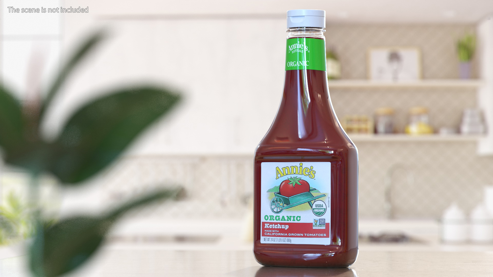 Annies Organic Ketchup Bottle 3D model