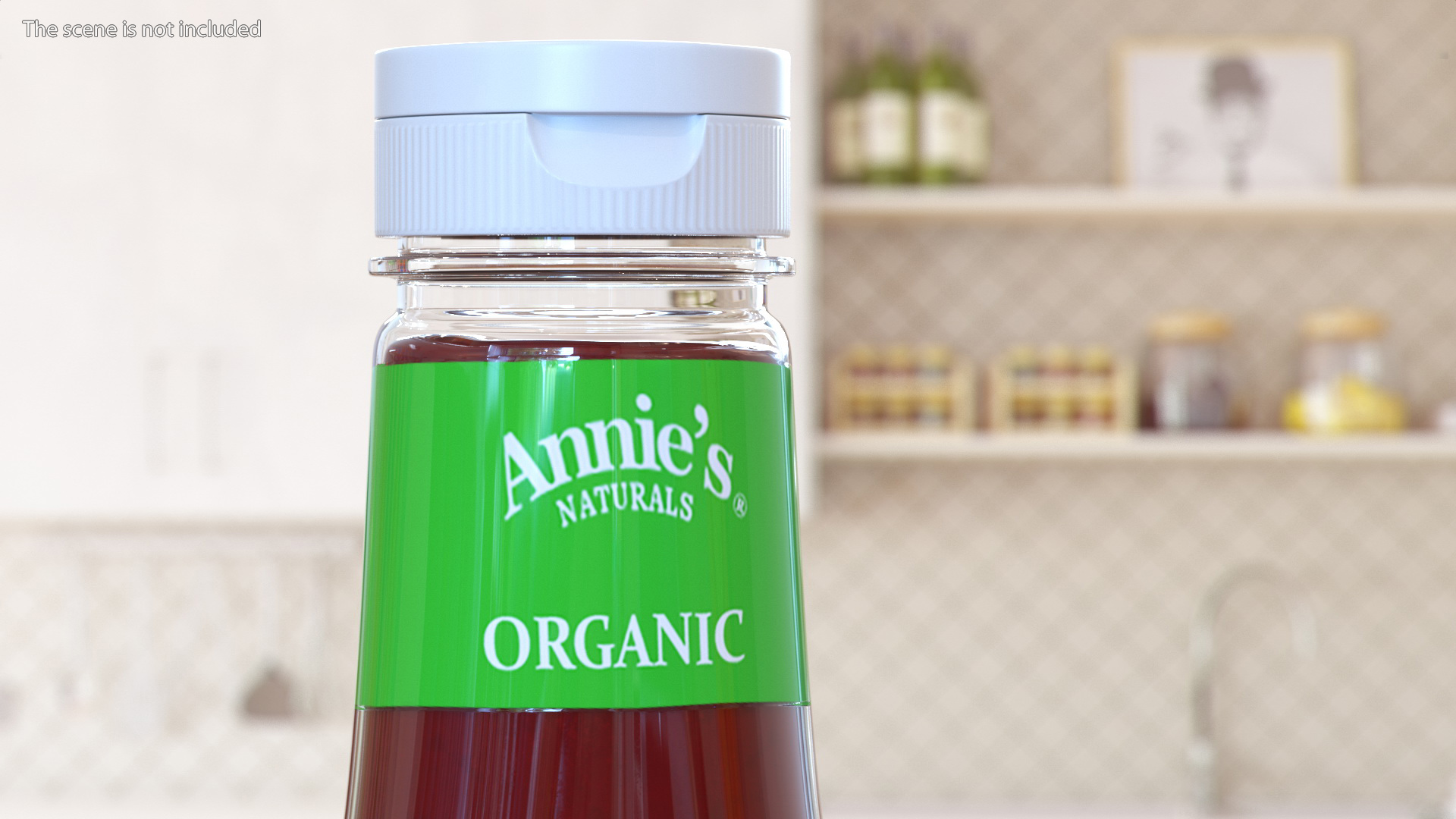 Annies Organic Ketchup Bottle 3D model