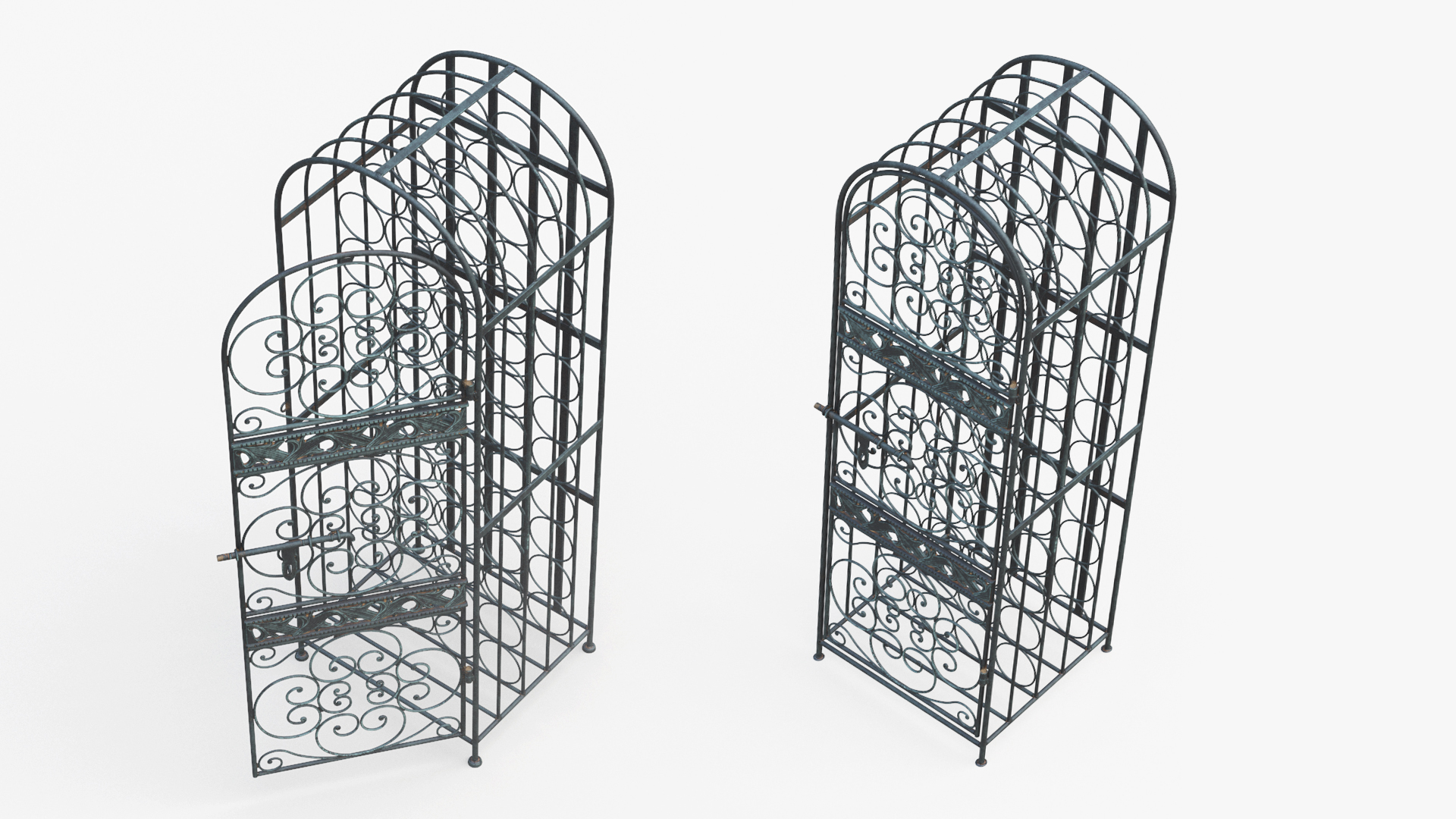 3D Wine Storage Cage Old