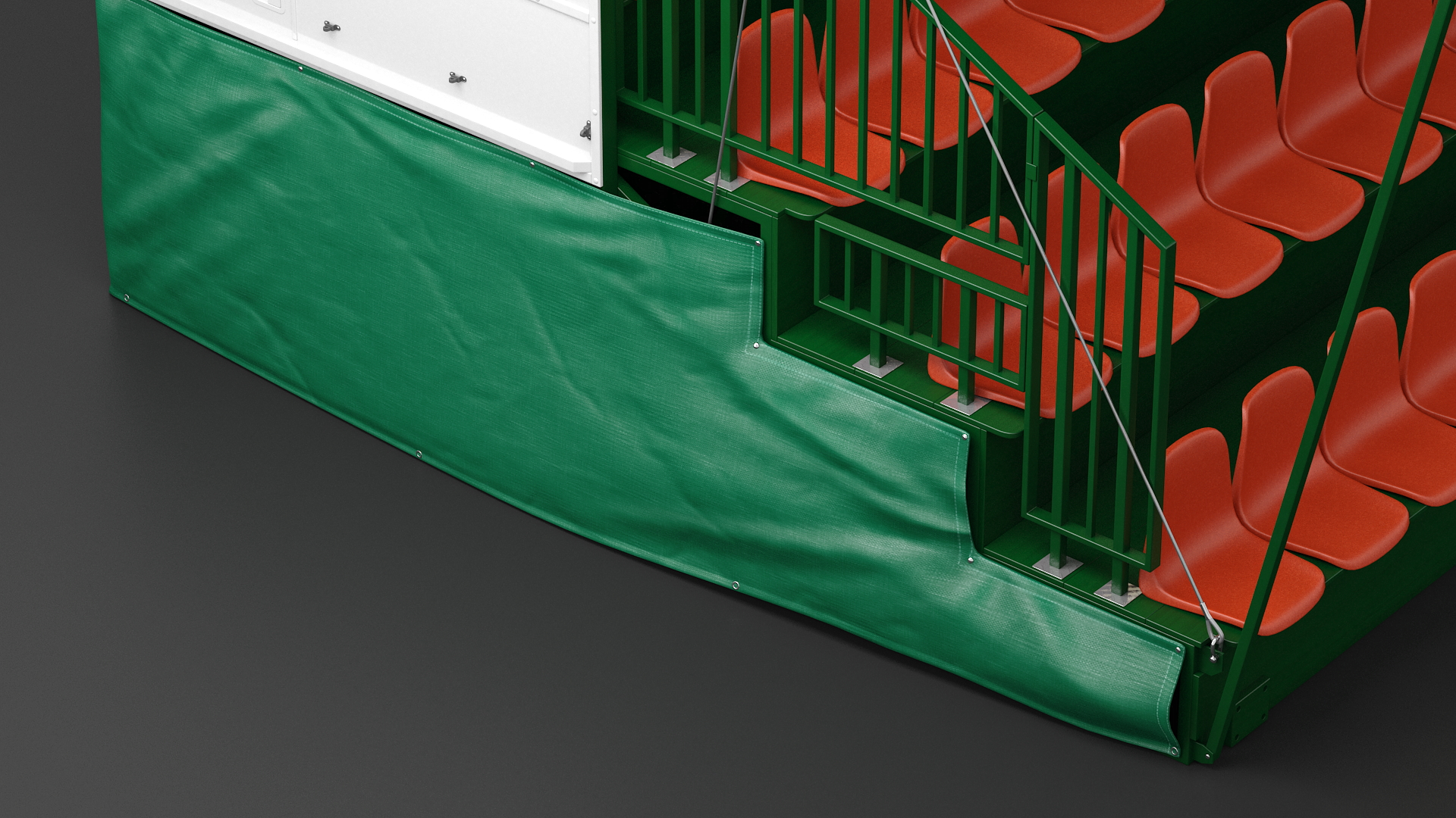 Spectator Portable Grandstand 3D model