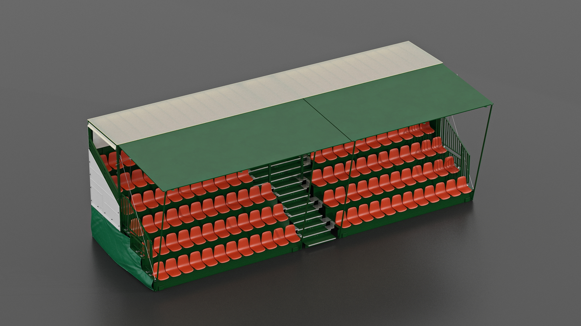 Spectator Portable Grandstand 3D model