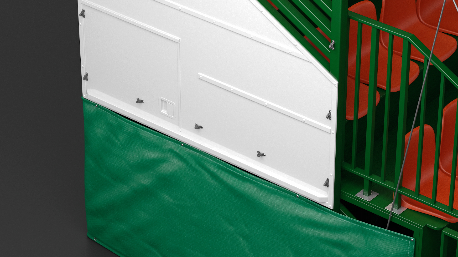 Spectator Portable Grandstand 3D model
