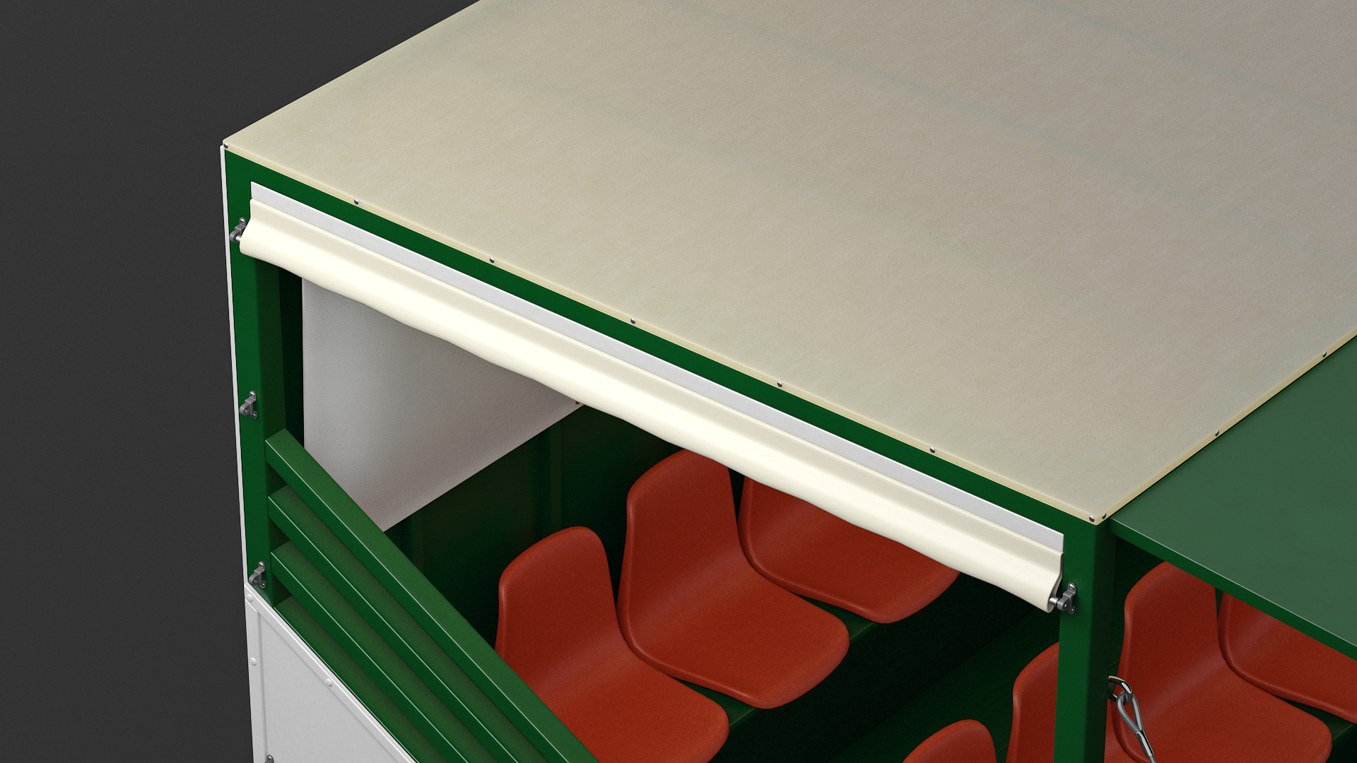 Spectator Portable Grandstand 3D model
