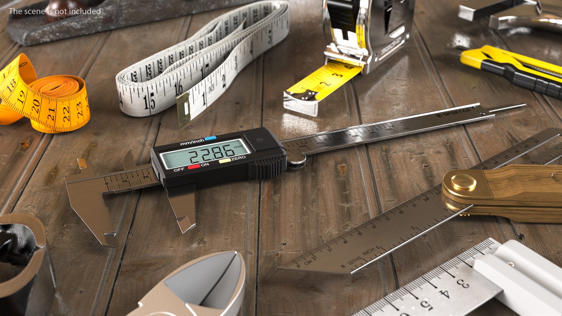 3D Spurstar LCD Digital Vernier Caliper