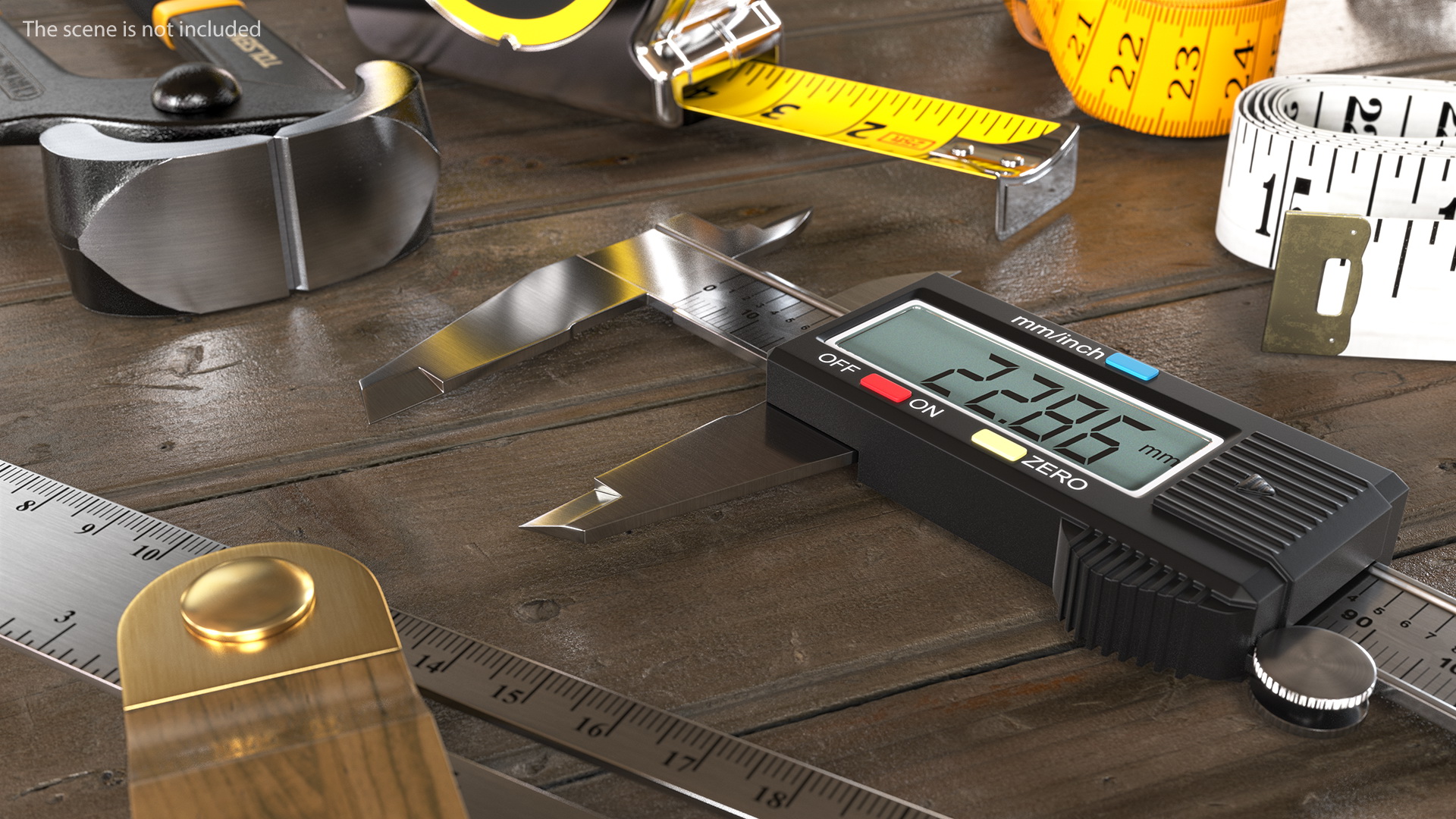 3D Spurstar LCD Digital Vernier Caliper