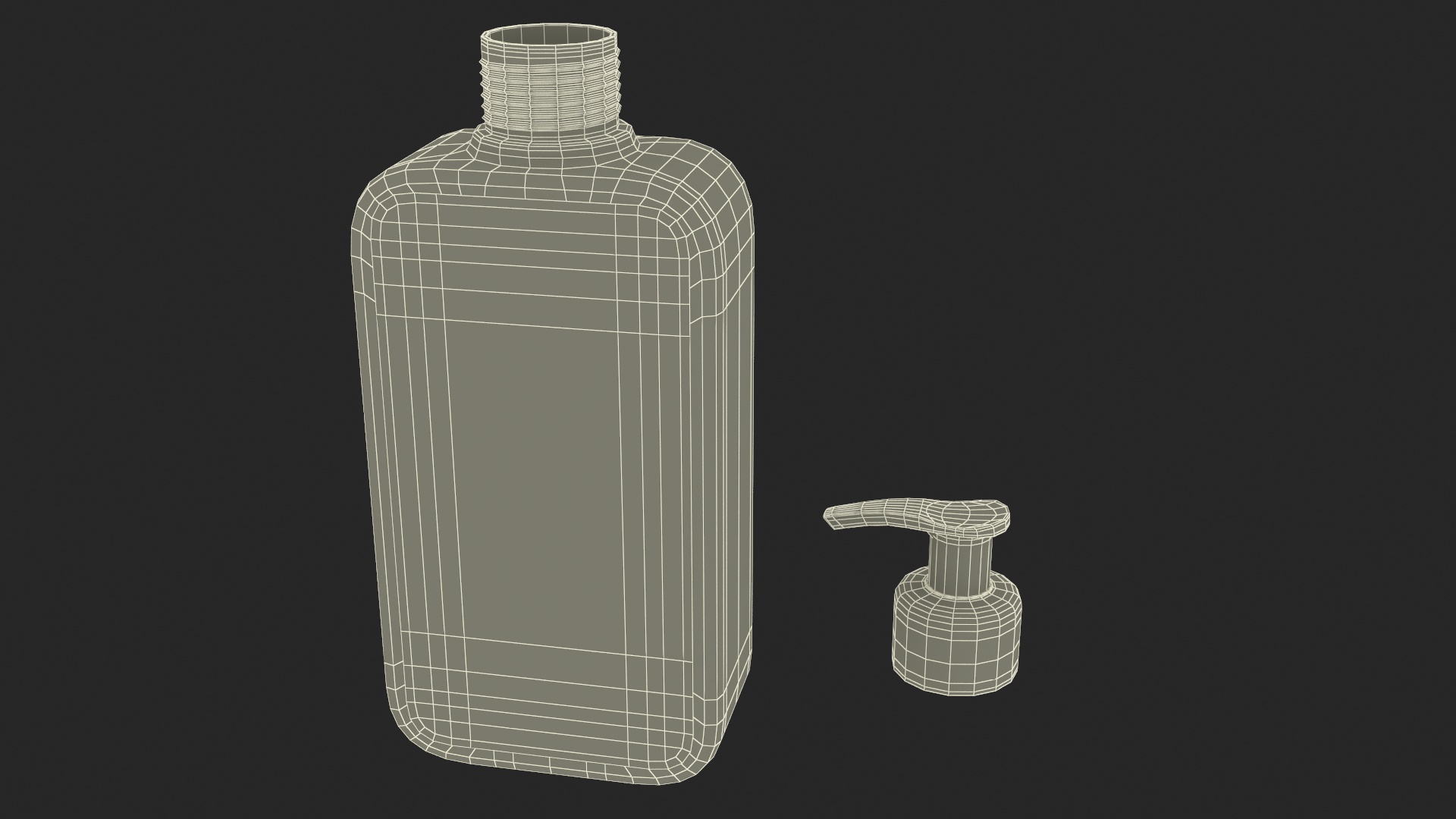 3D model CeraVe Cleanser Dispenser Bottle 236 ml Aquamarine