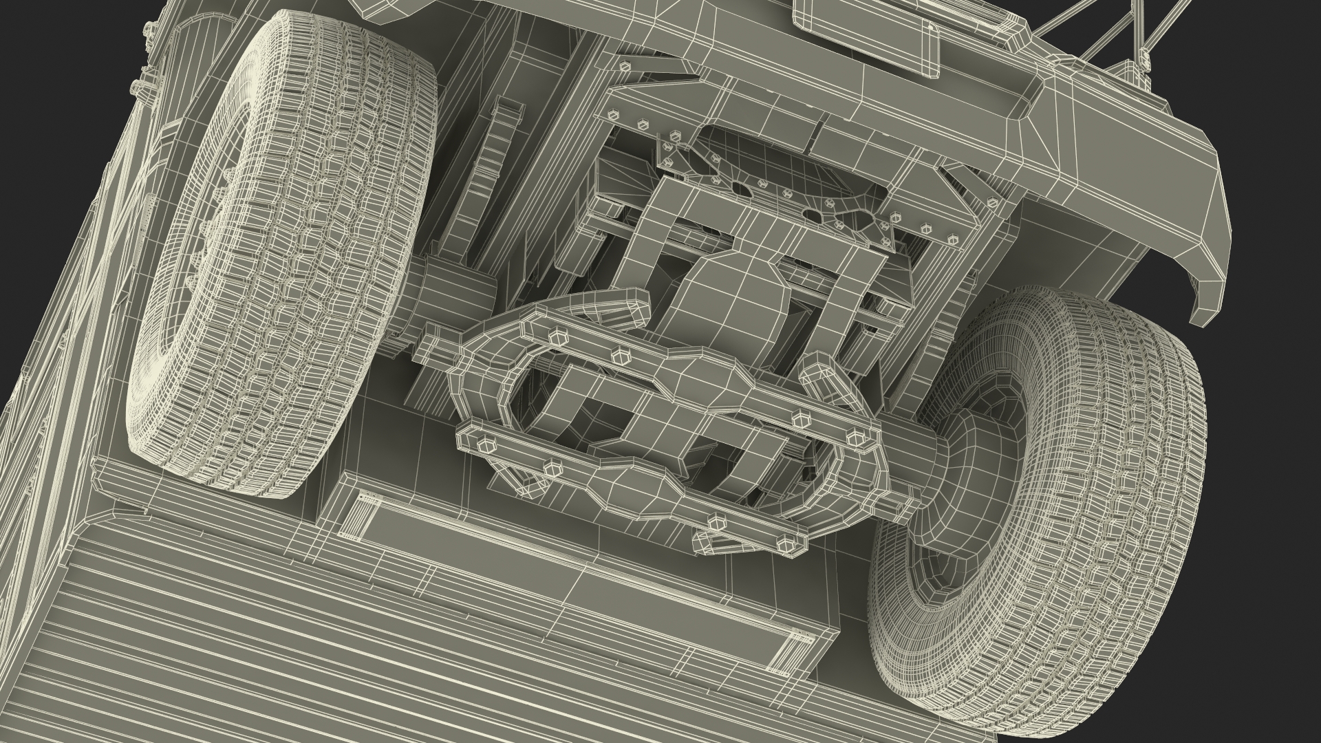 American School Bus 3D model