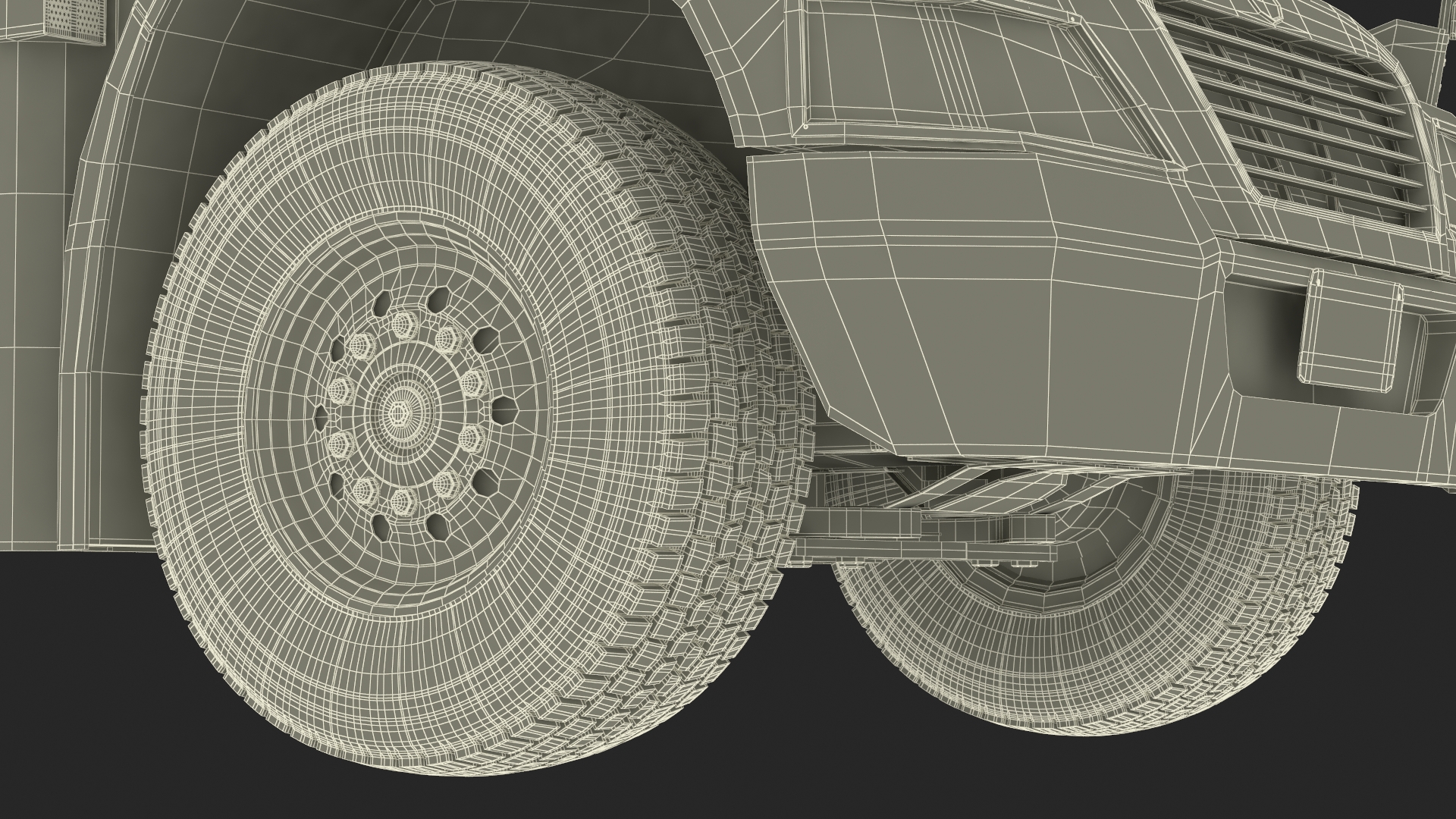 American School Bus 3D model