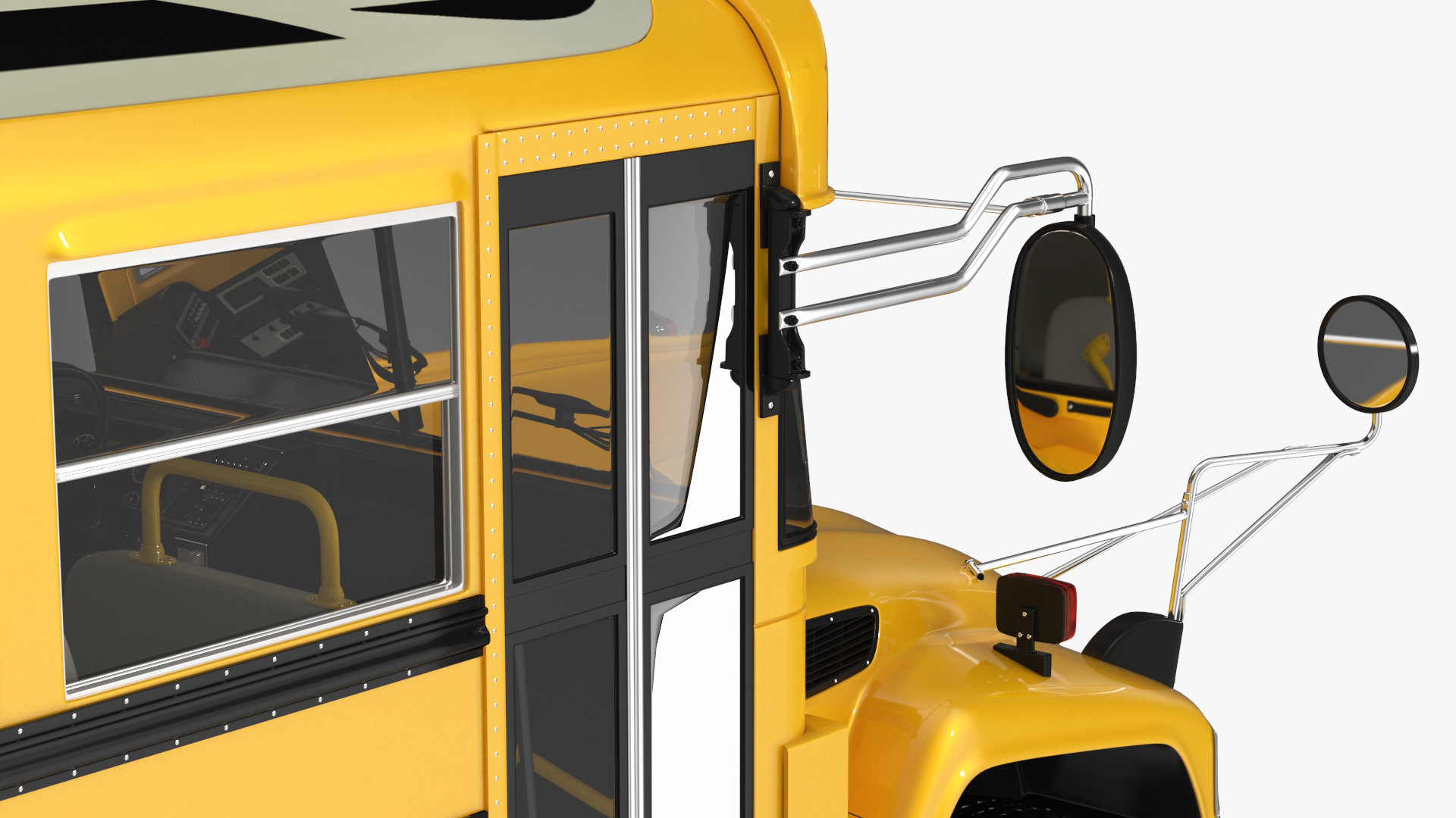 American School Bus 3D model