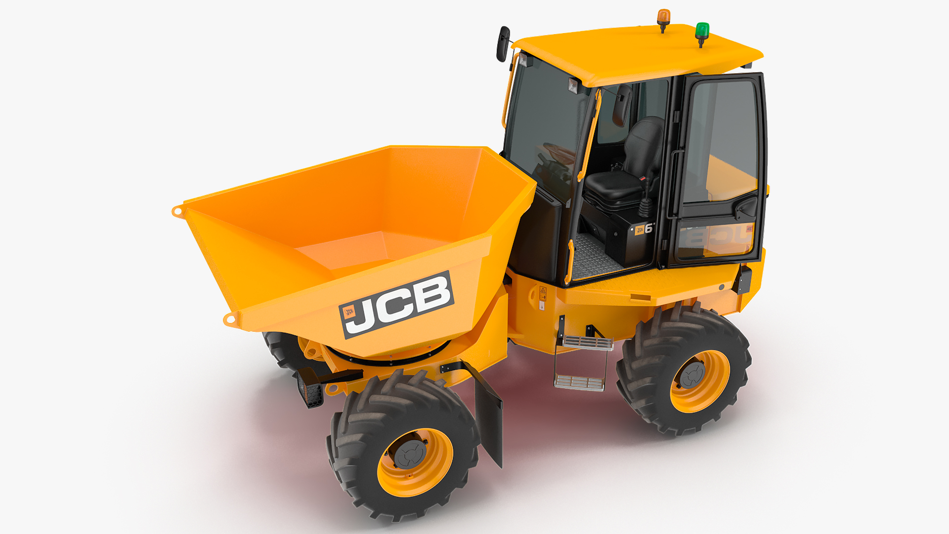 JCB 6T-1 Cabbed Site Dumper 3D