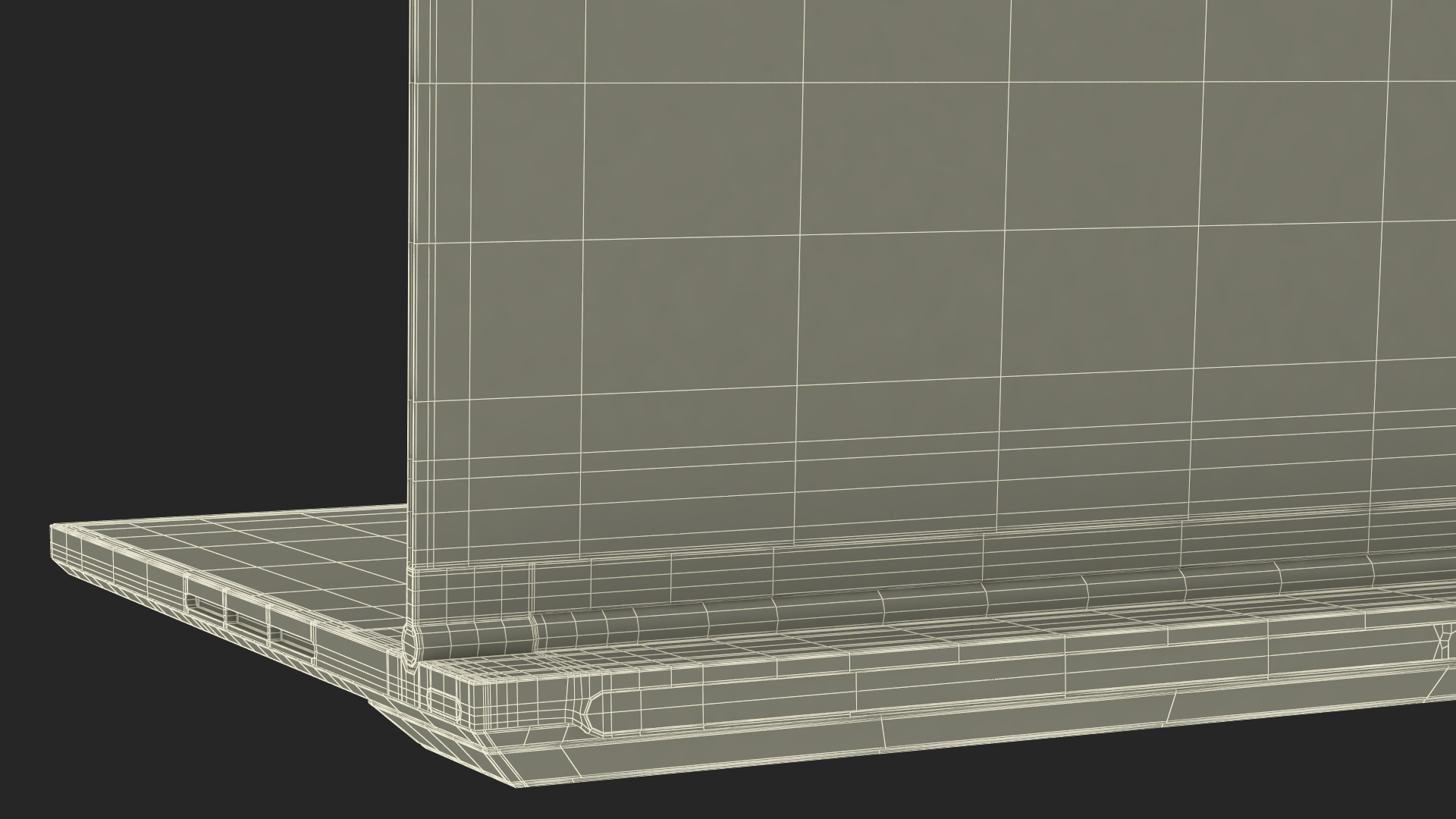Lenovo Transparent Display Laptop is On 3D model