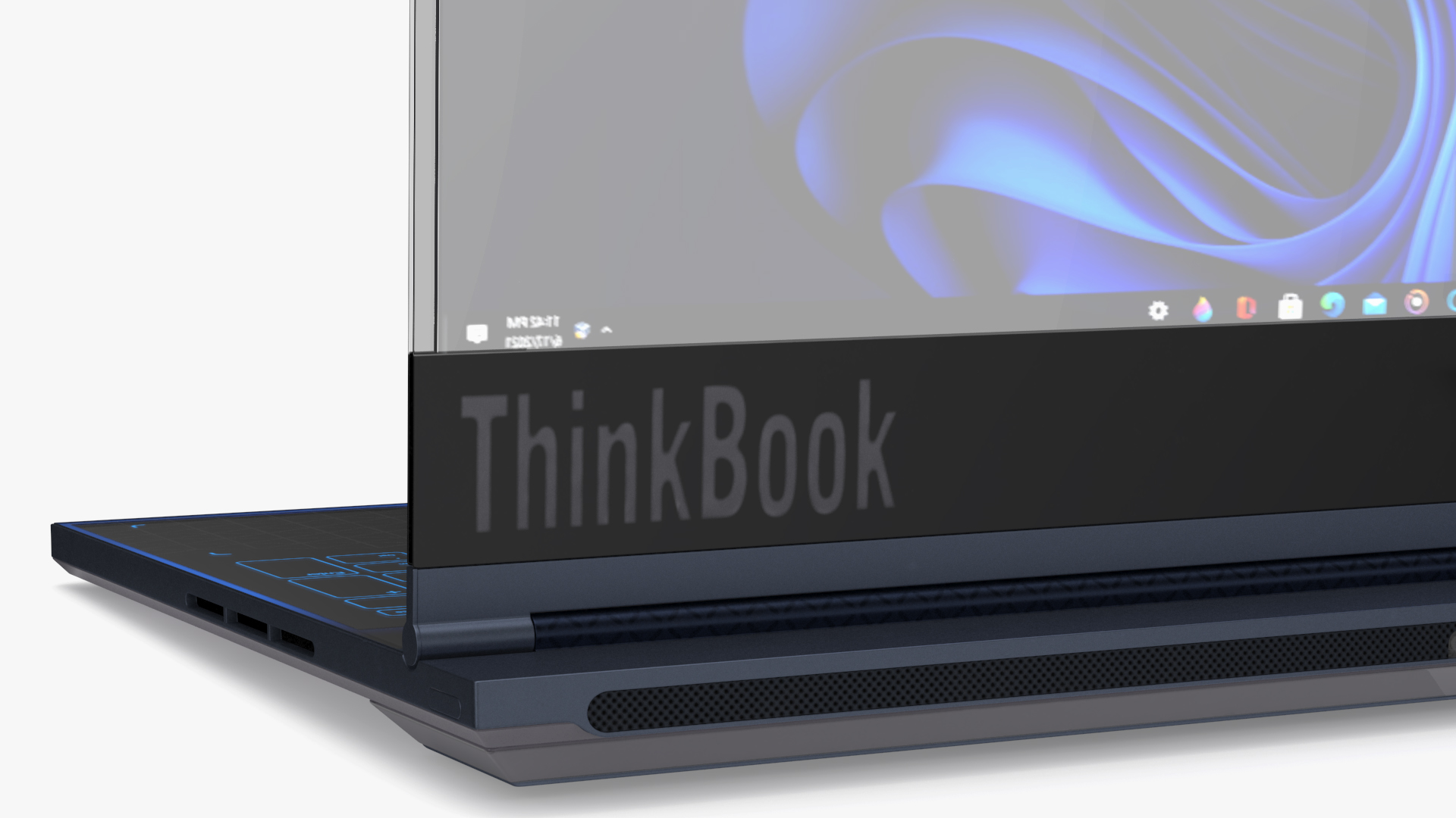 Lenovo Transparent Display Laptop is On 3D model