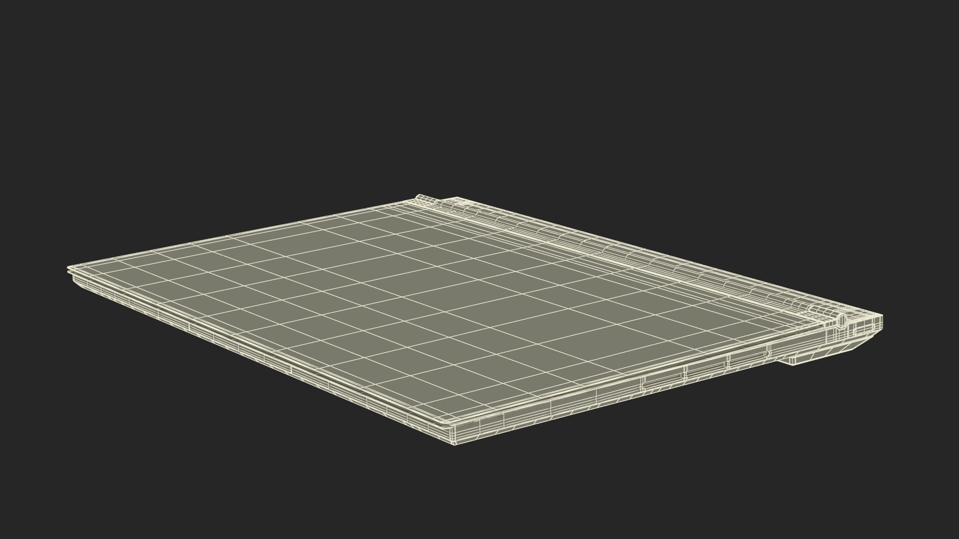 Lenovo Transparent Display Laptop is On 3D model