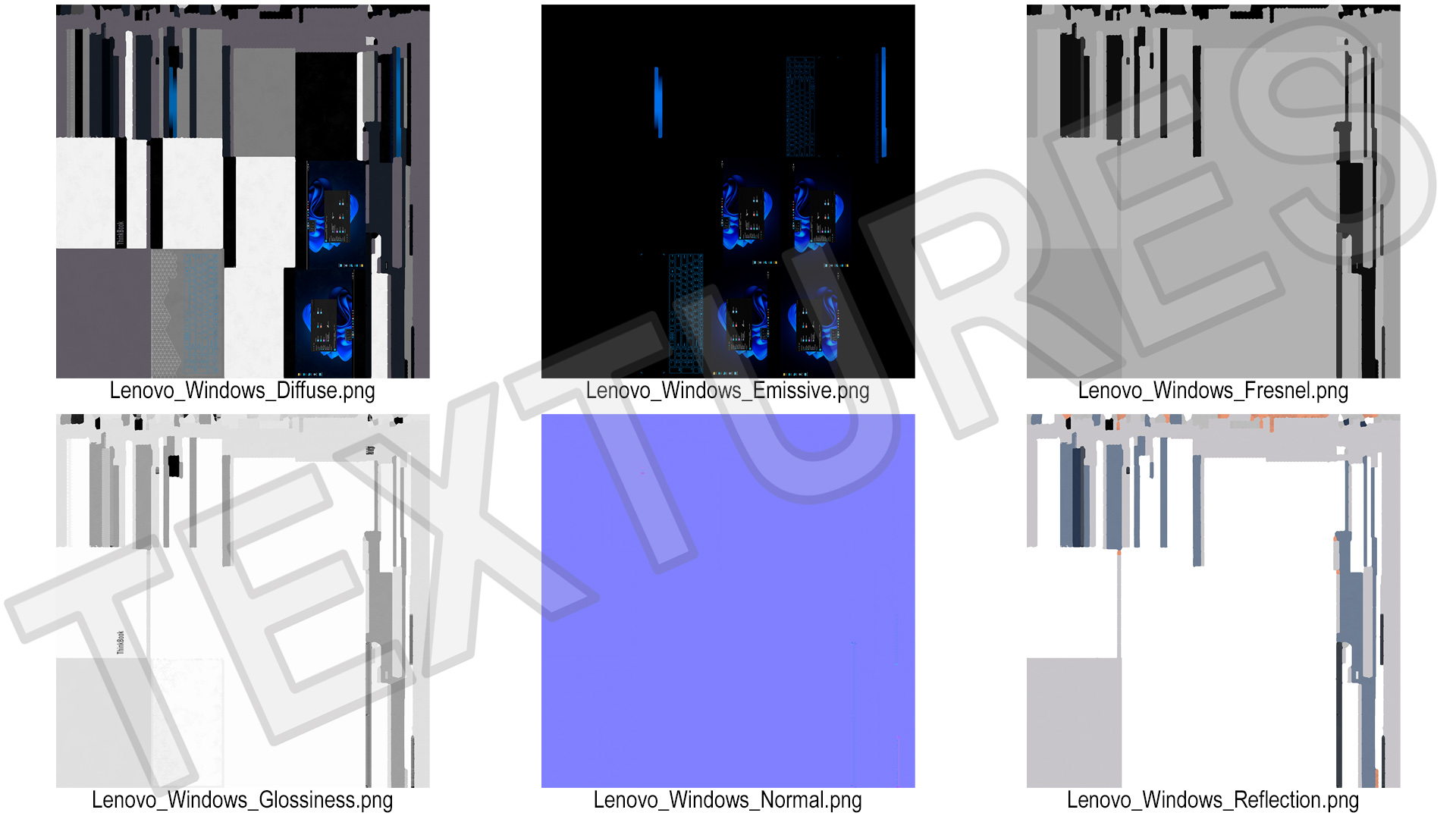 Lenovo Transparent Display Laptop is On 3D model