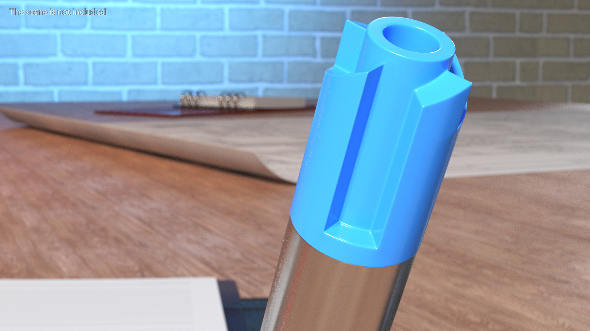 3D model Blue Ballpoint Pen Refill