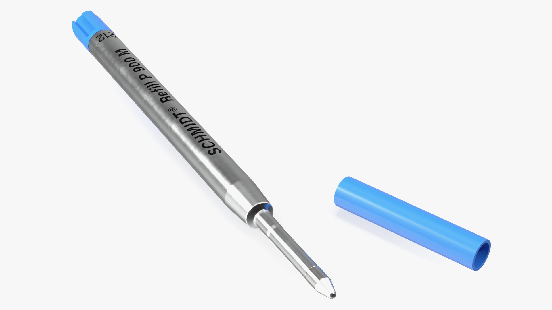 3D model Blue Ballpoint Pen Refill