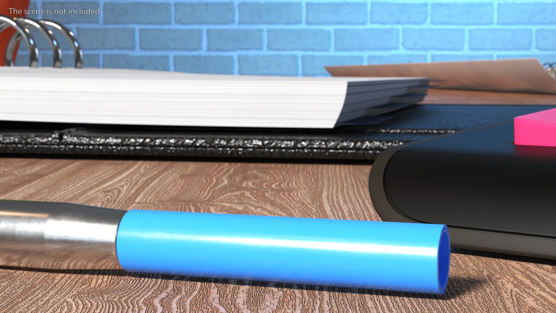 3D model Blue Ballpoint Pen Refill