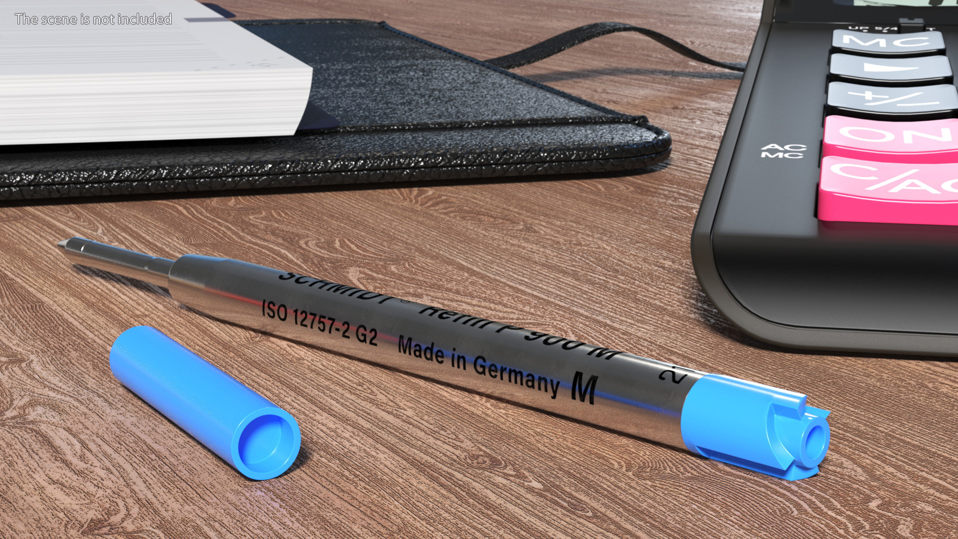 3D model Blue Ballpoint Pen Refill