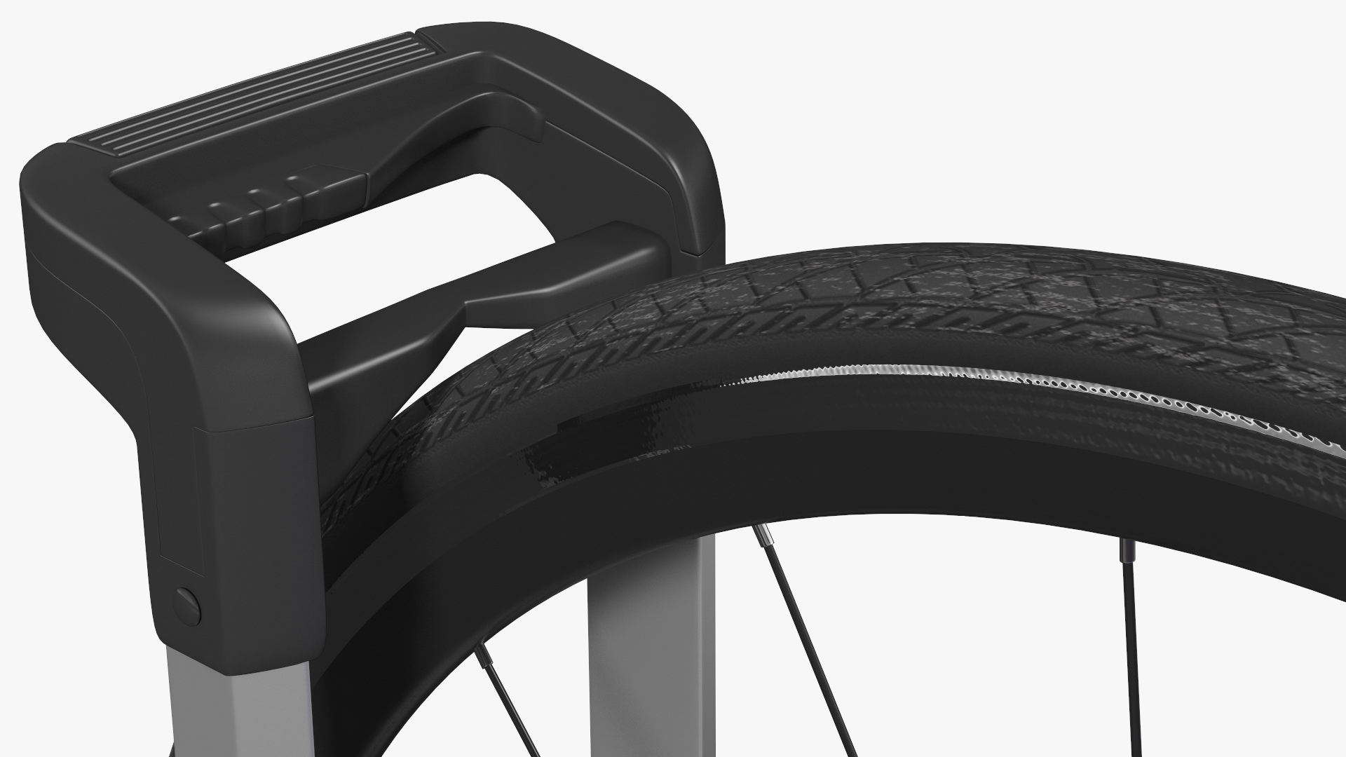 3D Hybrid SUV with Bike Rack Aluminum Platform Road Bike model