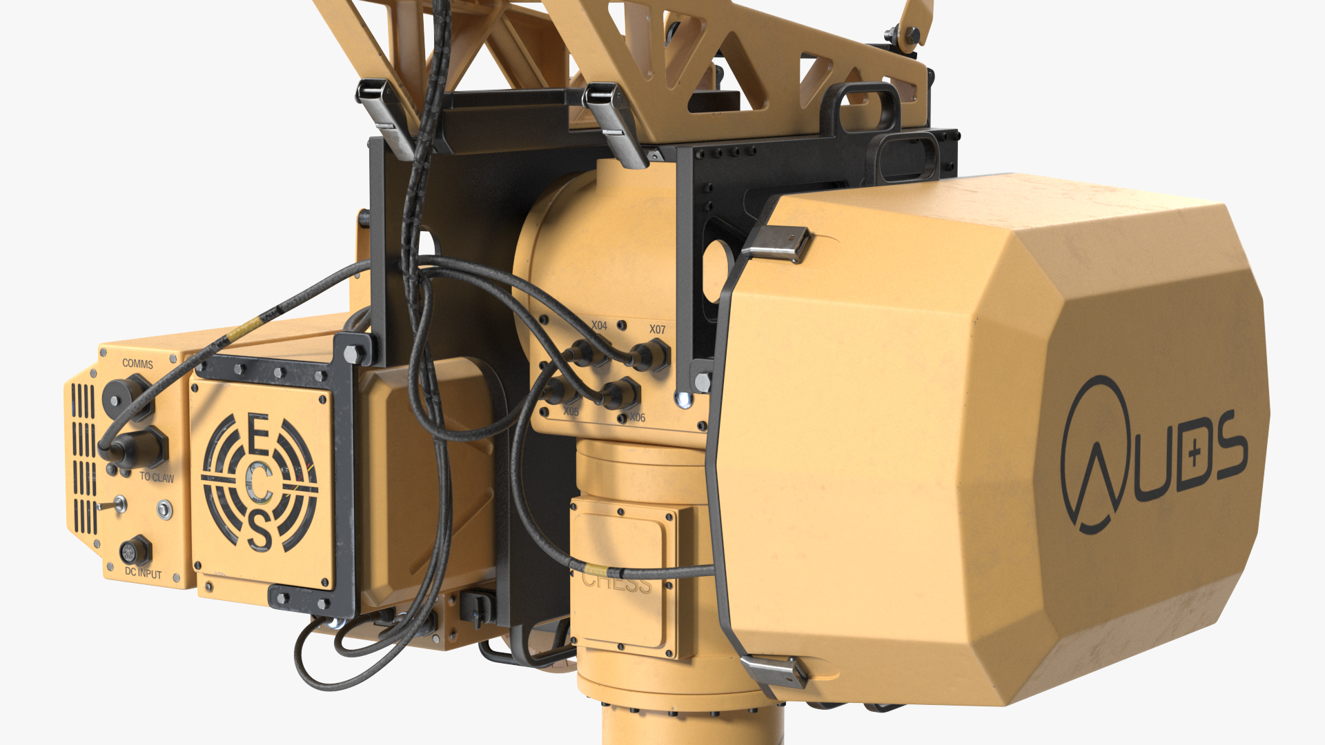 Blighter AUDS Anti UAV Defence System with Radar Set 3D
