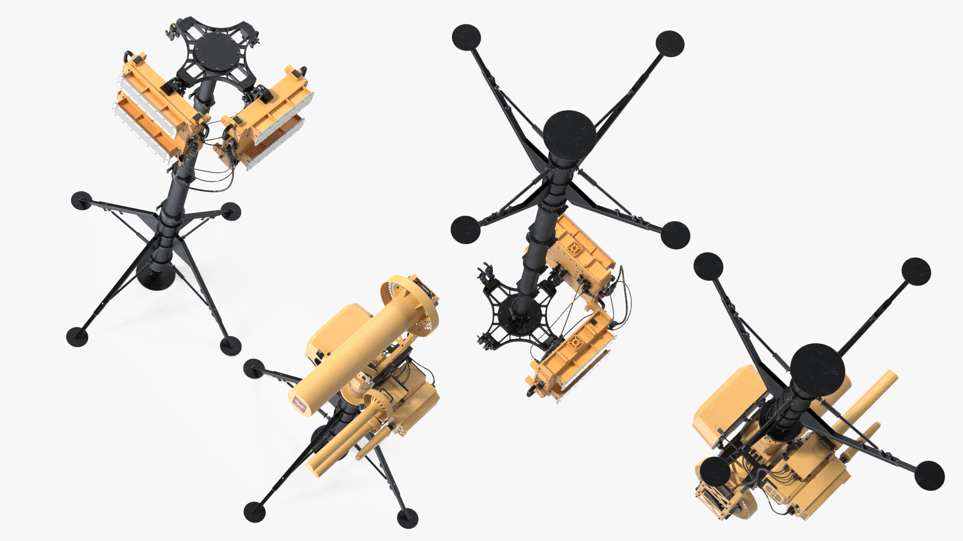 Blighter AUDS Anti UAV Defence System with Radar Set 3D