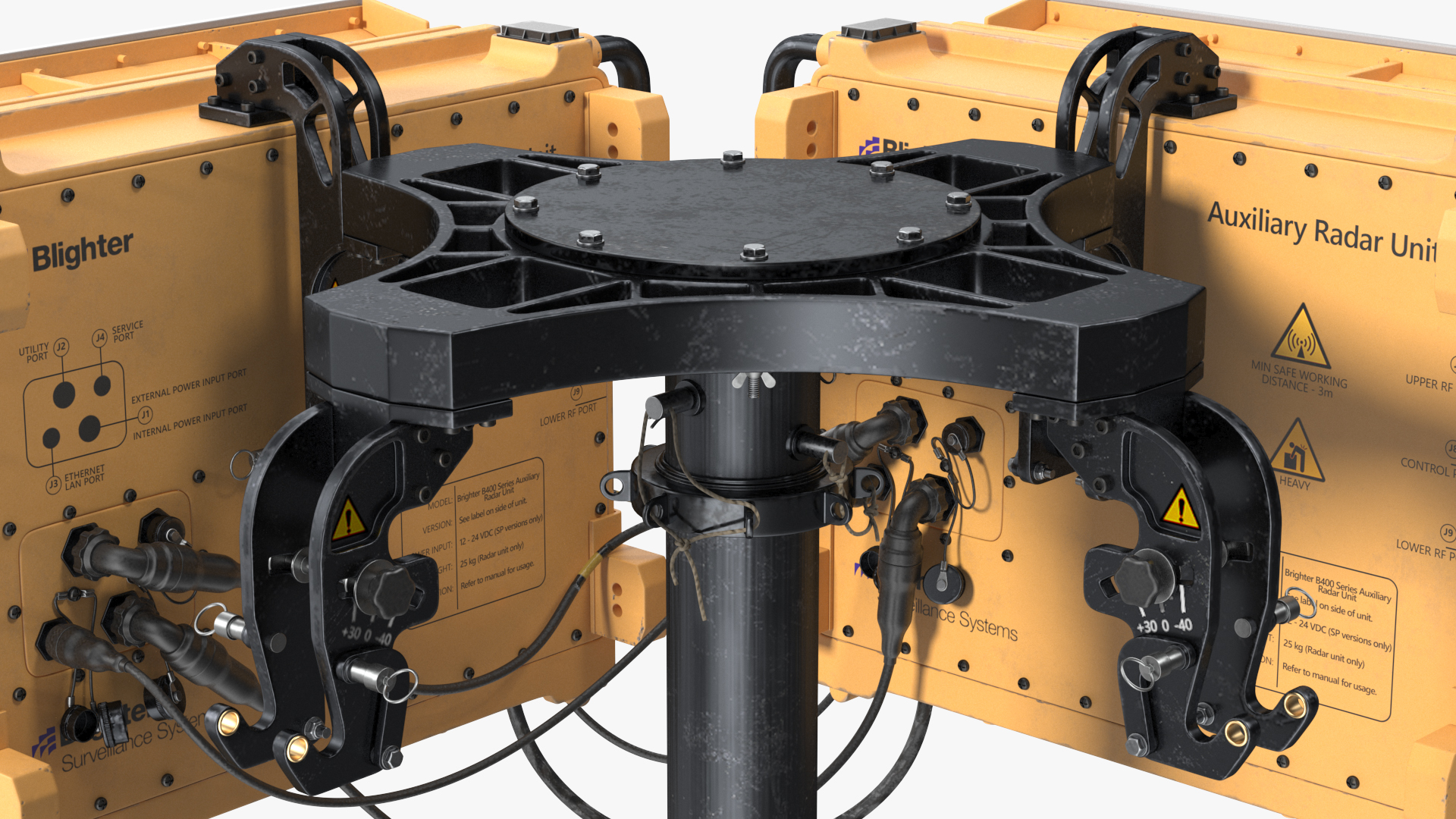Blighter AUDS Anti UAV Defence System with Radar Set 3D