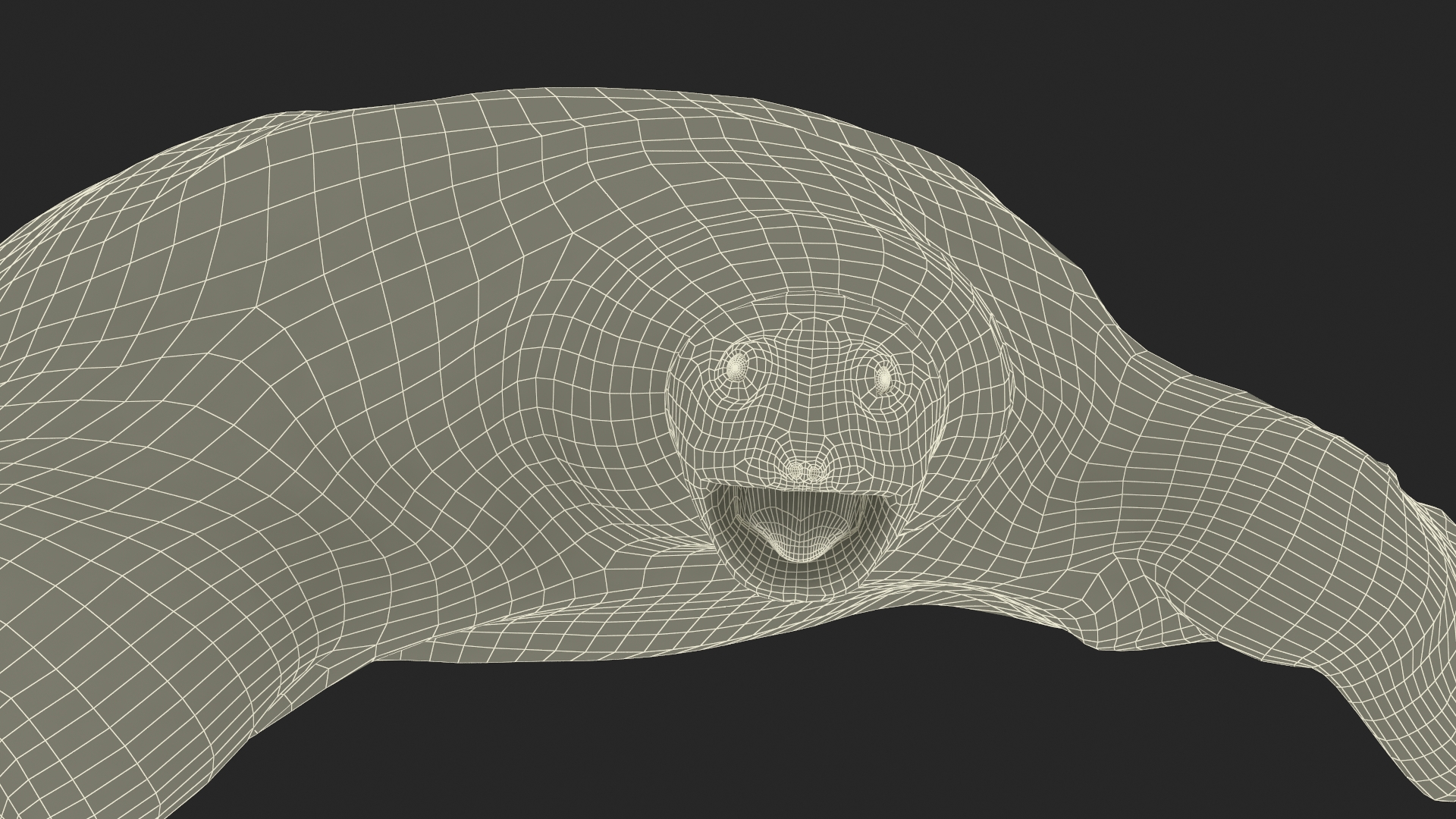 3D Pelochelys Cantorii Rigged