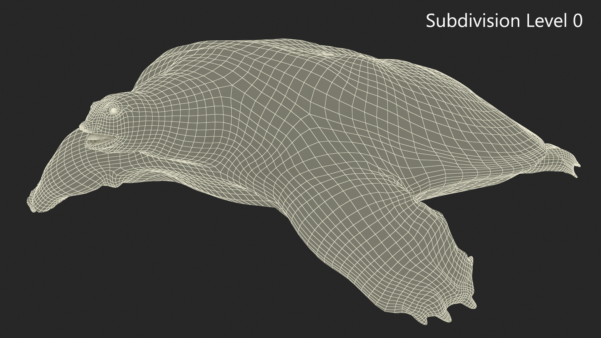 3D Pelochelys Cantorii Rigged