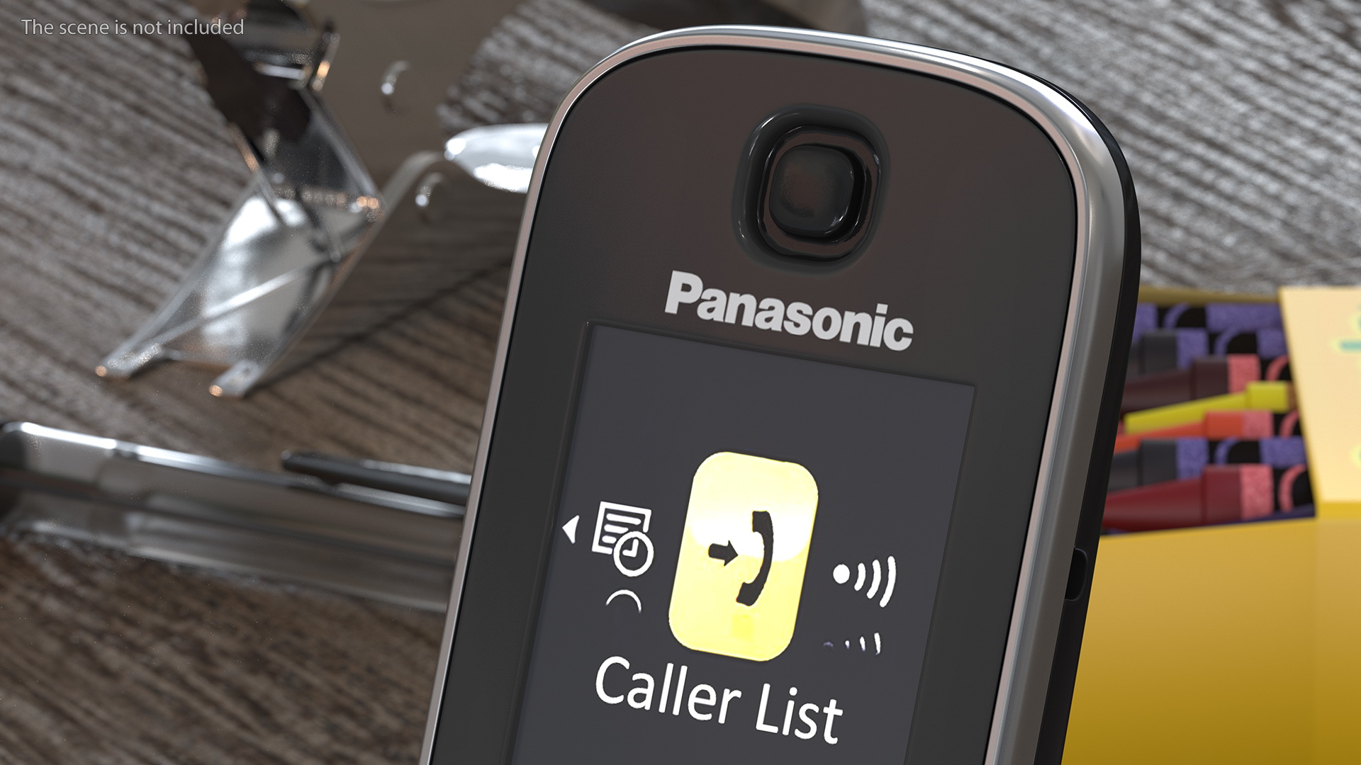 3D model Panasonic KX TGJ420E DECT Cordless Phone