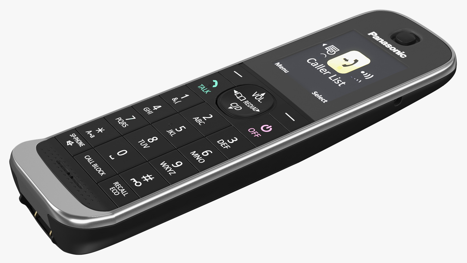 3D model Panasonic KX TGJ420E DECT Cordless Phone